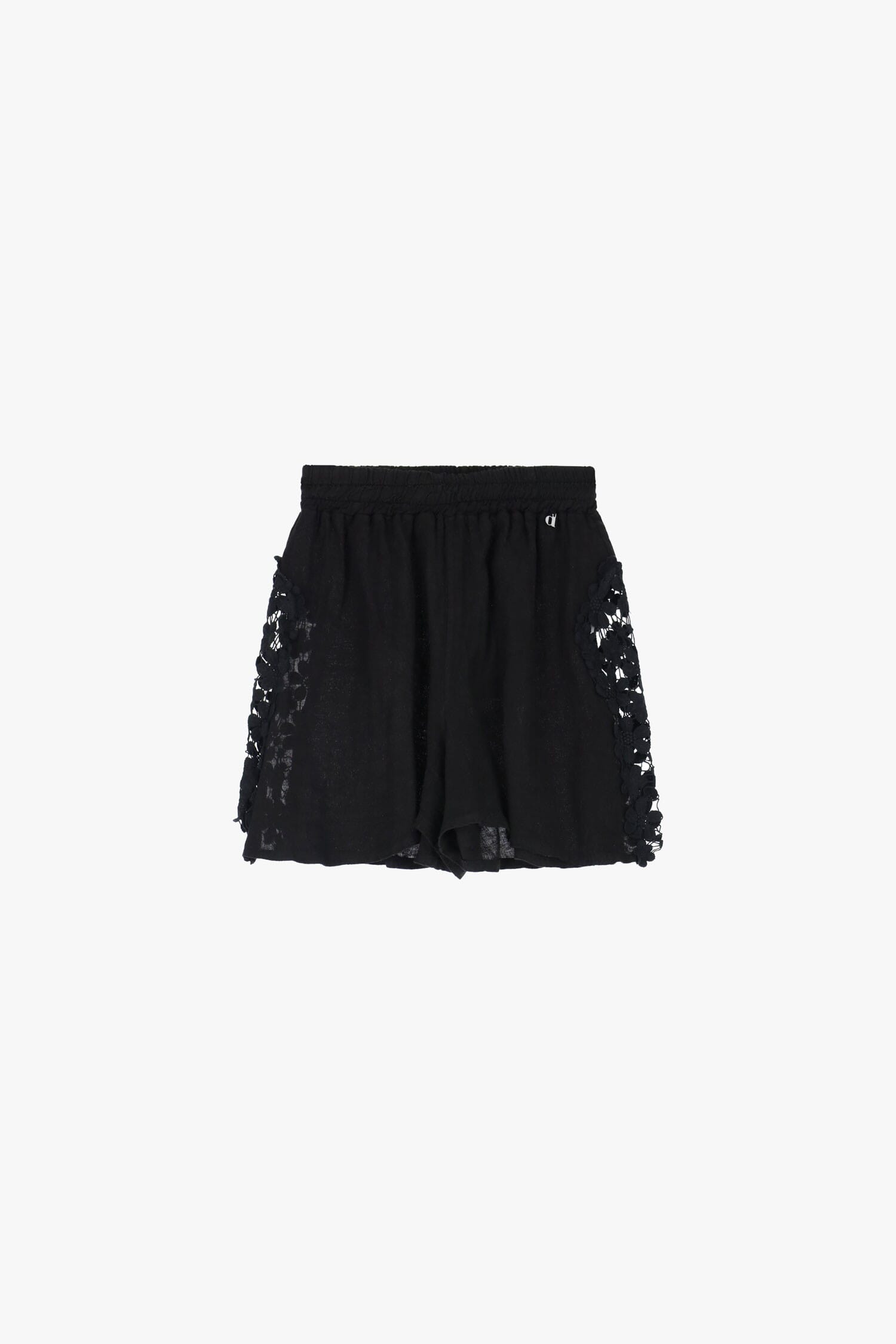 Shorts With Embroidered Details And Elasticated Waistband Dixie