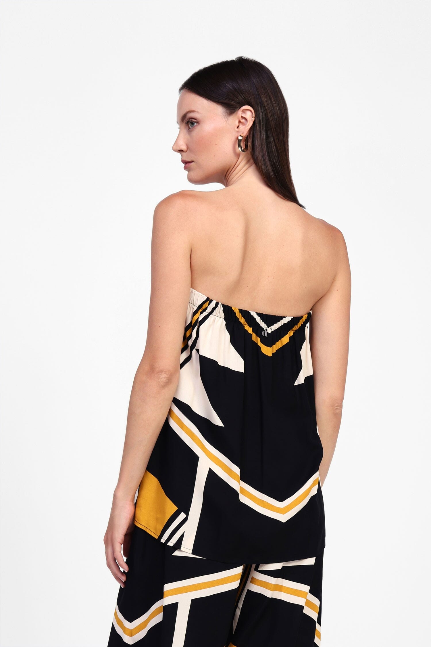 Strisce Geometriche E Lunghezza Midi Dixie