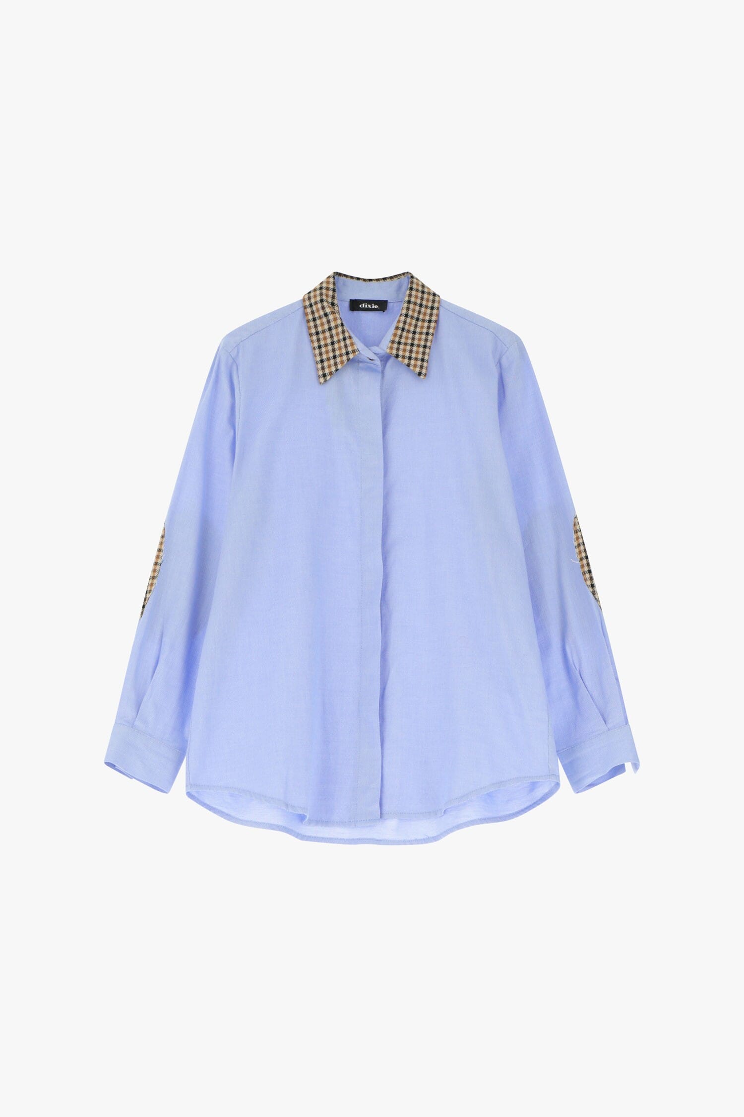 Chemise à col contrasté Dixie
