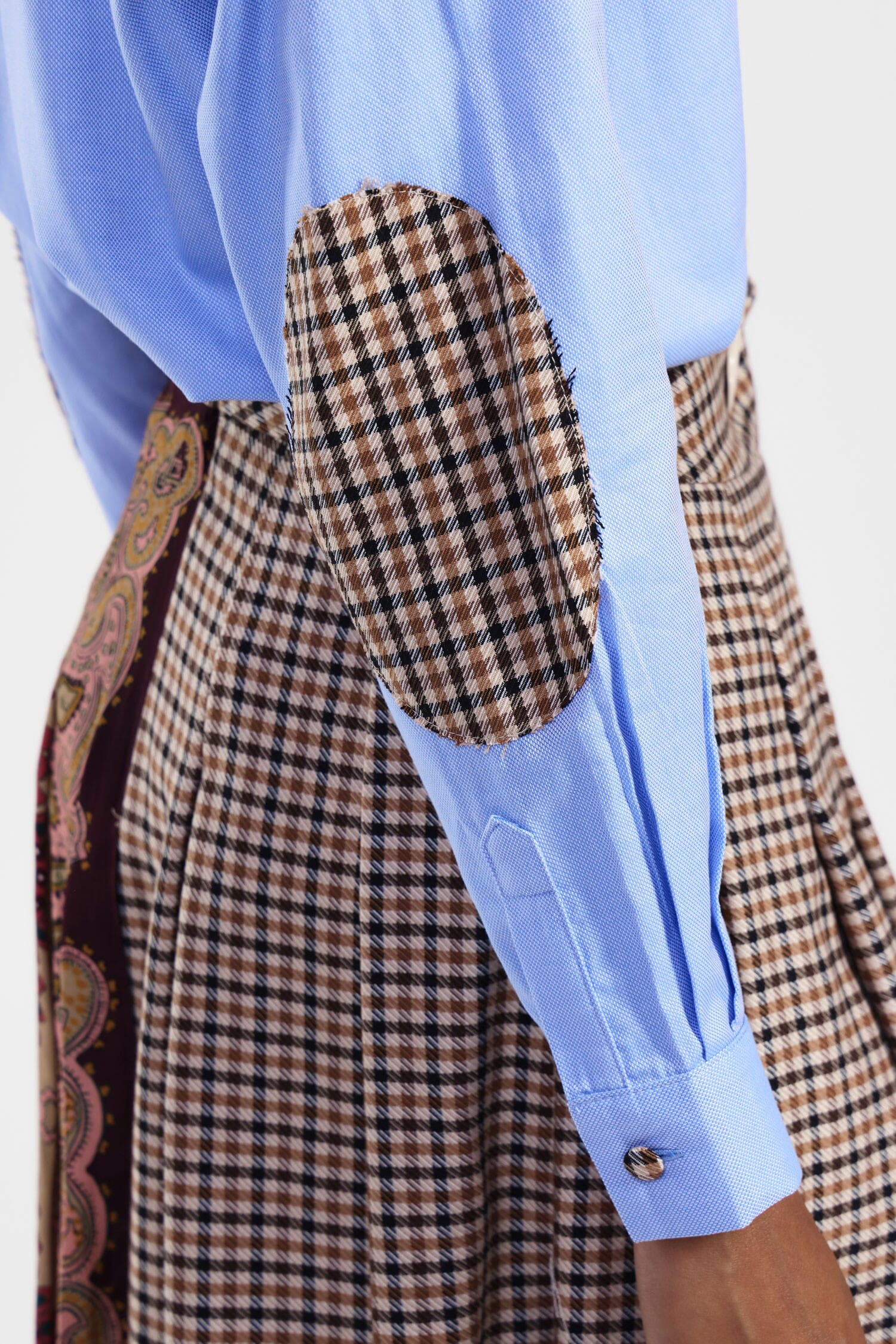 Chemise à col contrasté Dixie