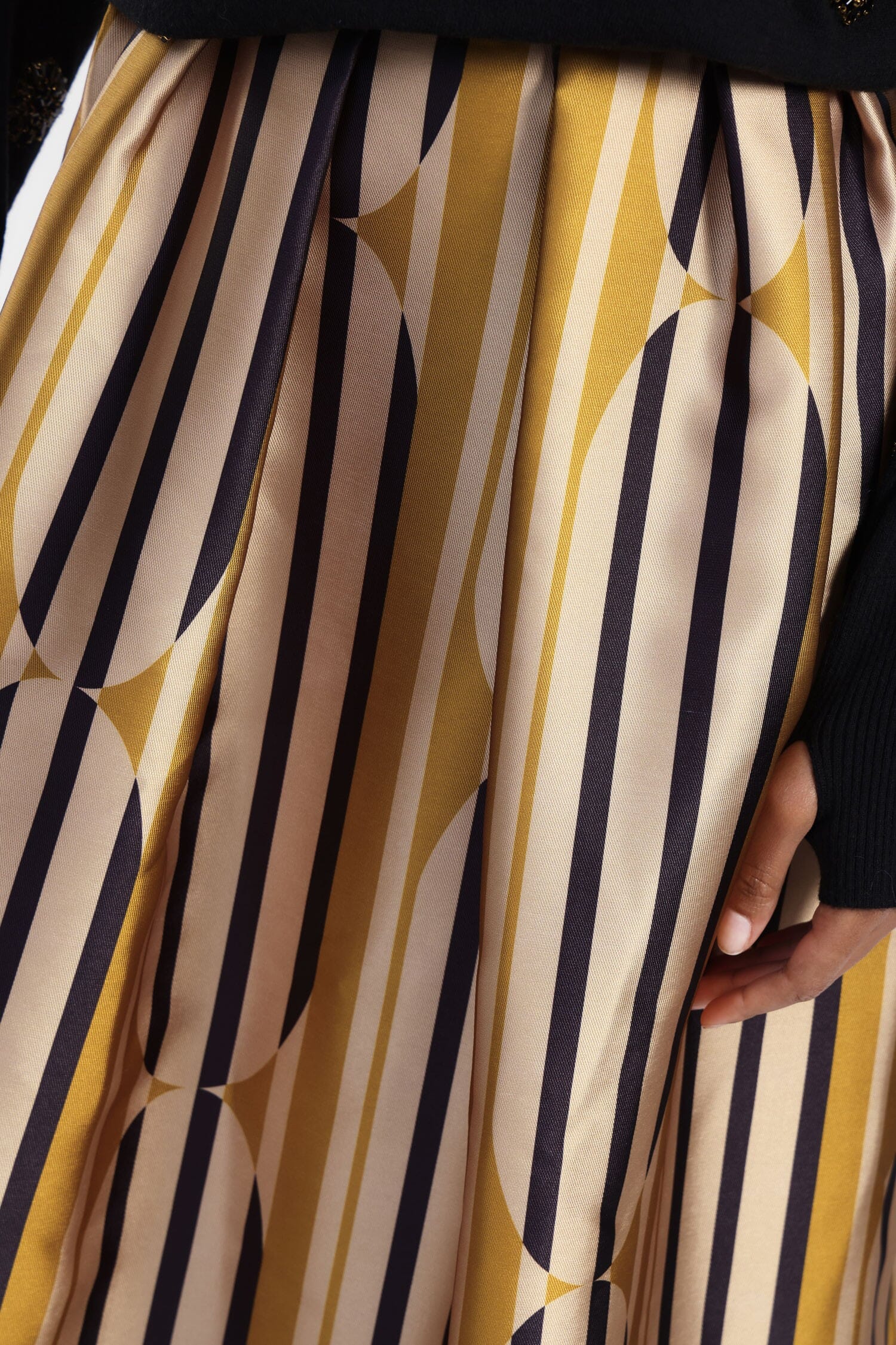 Gonna Lunga A Righe Alta Vita Dixie