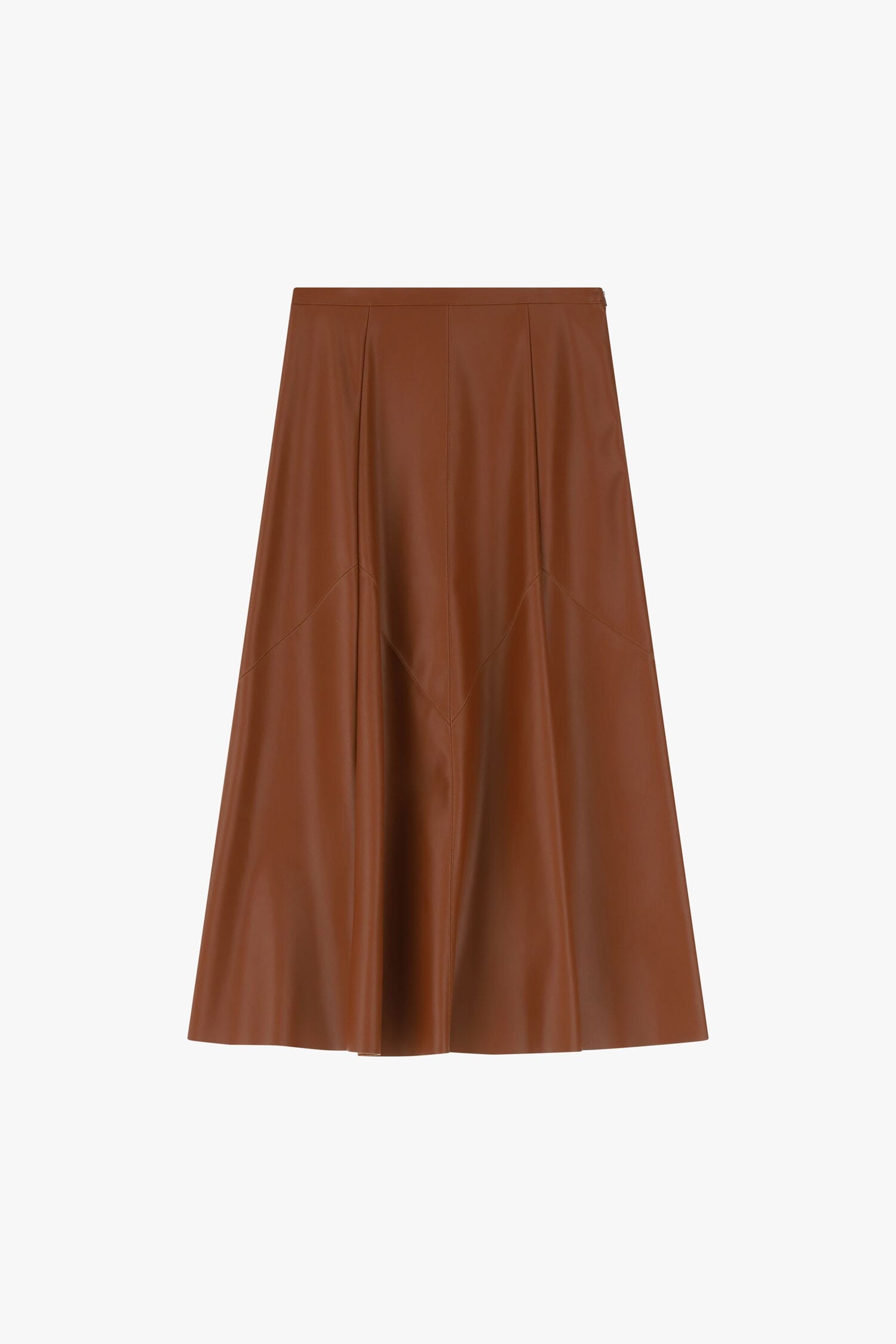 Jupe longue taille haute monochrome Dixie