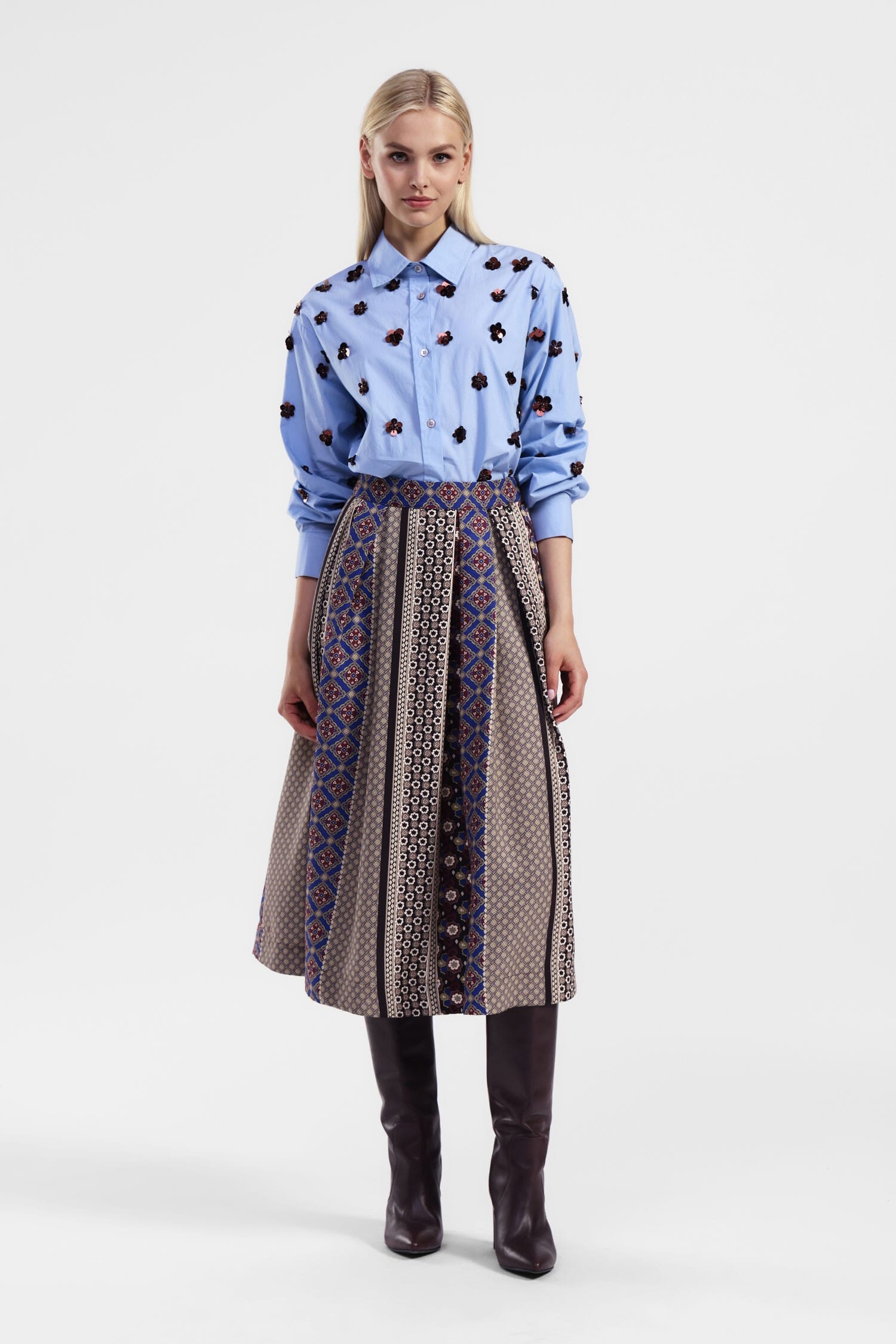 Gonna Stampata A Vita Alta Dixie