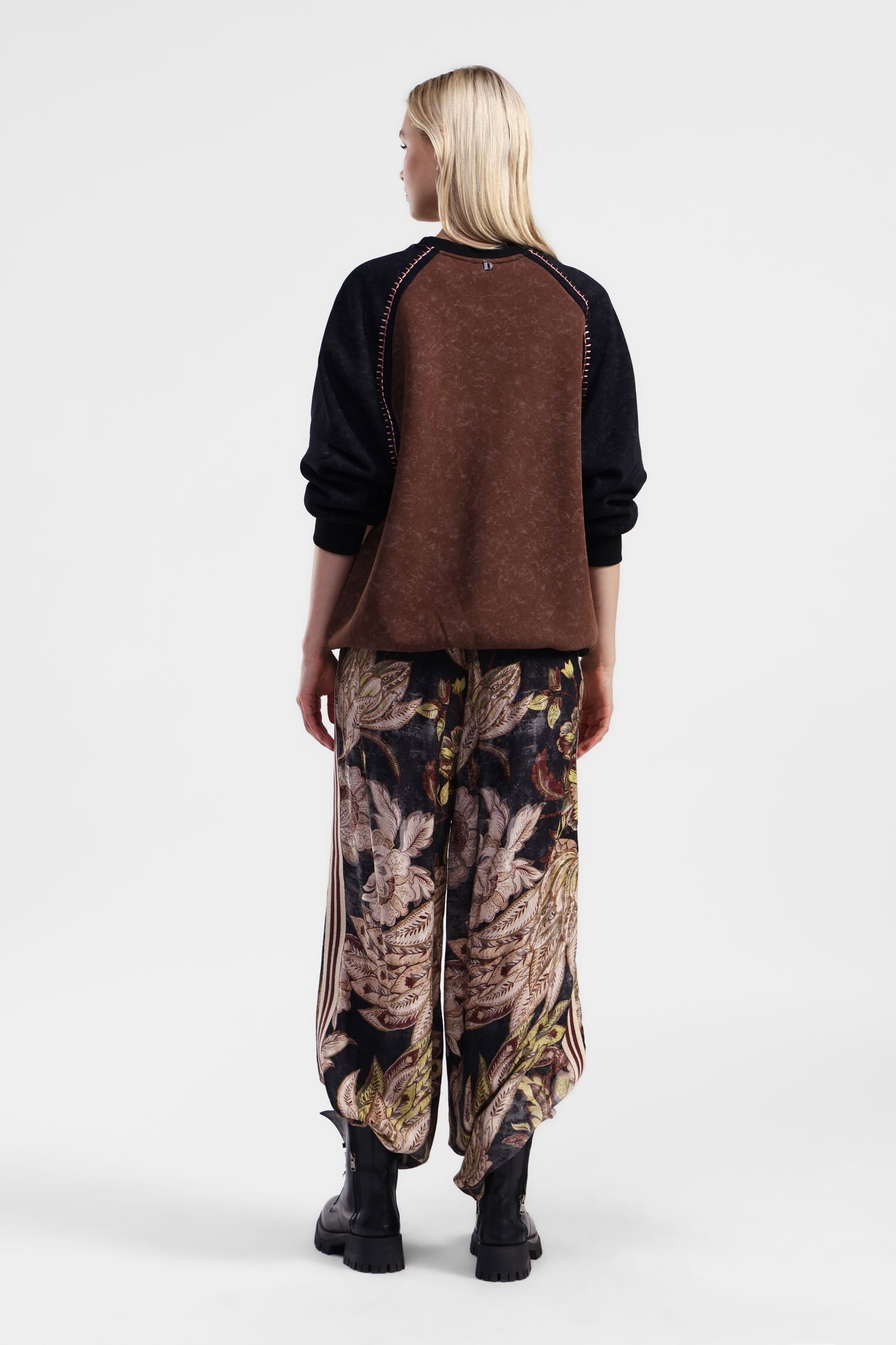 Pantalon ample à imprimé floral Dixie