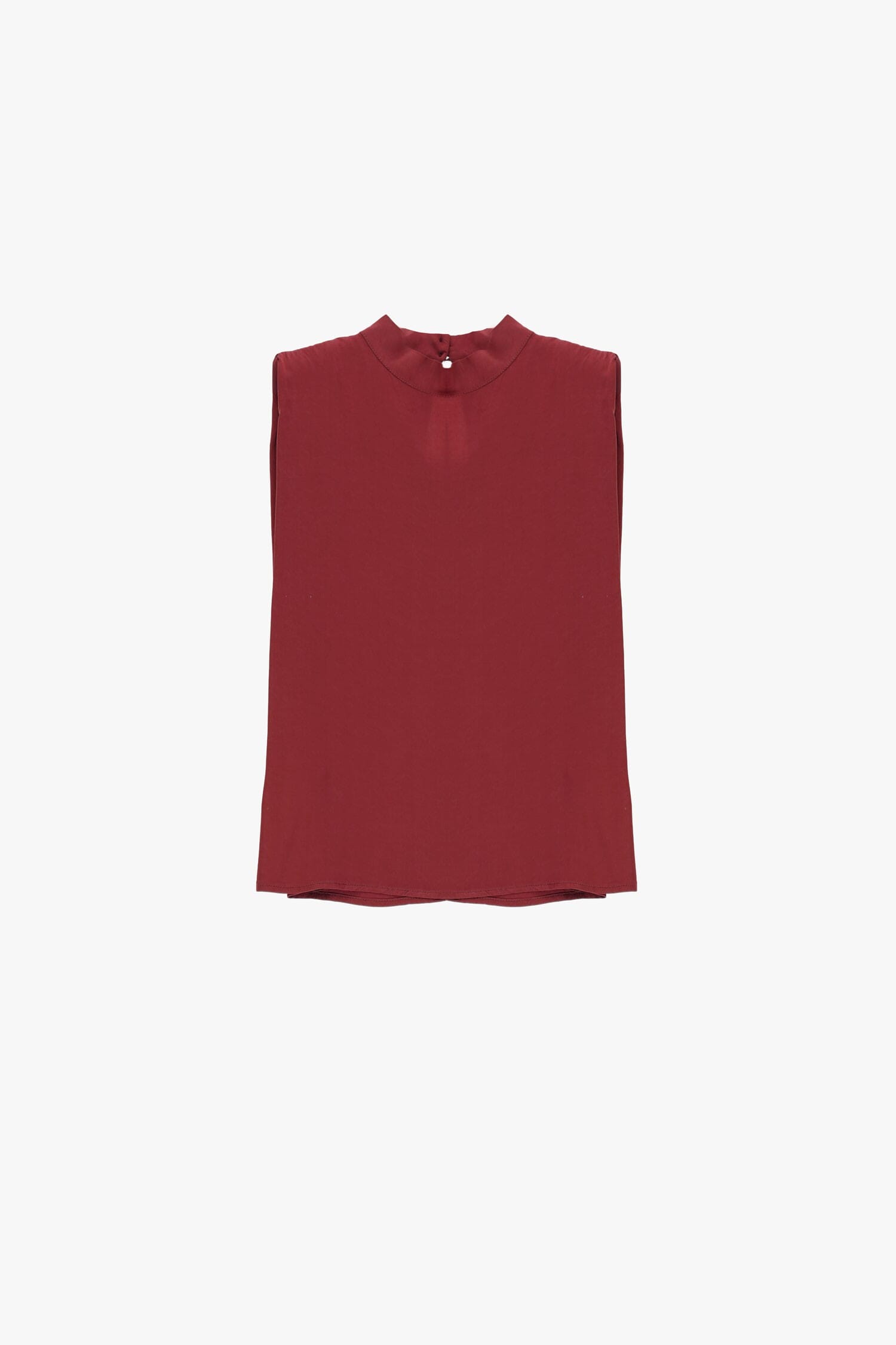 Top Con Collo Alto E Senza Maniche Dixie