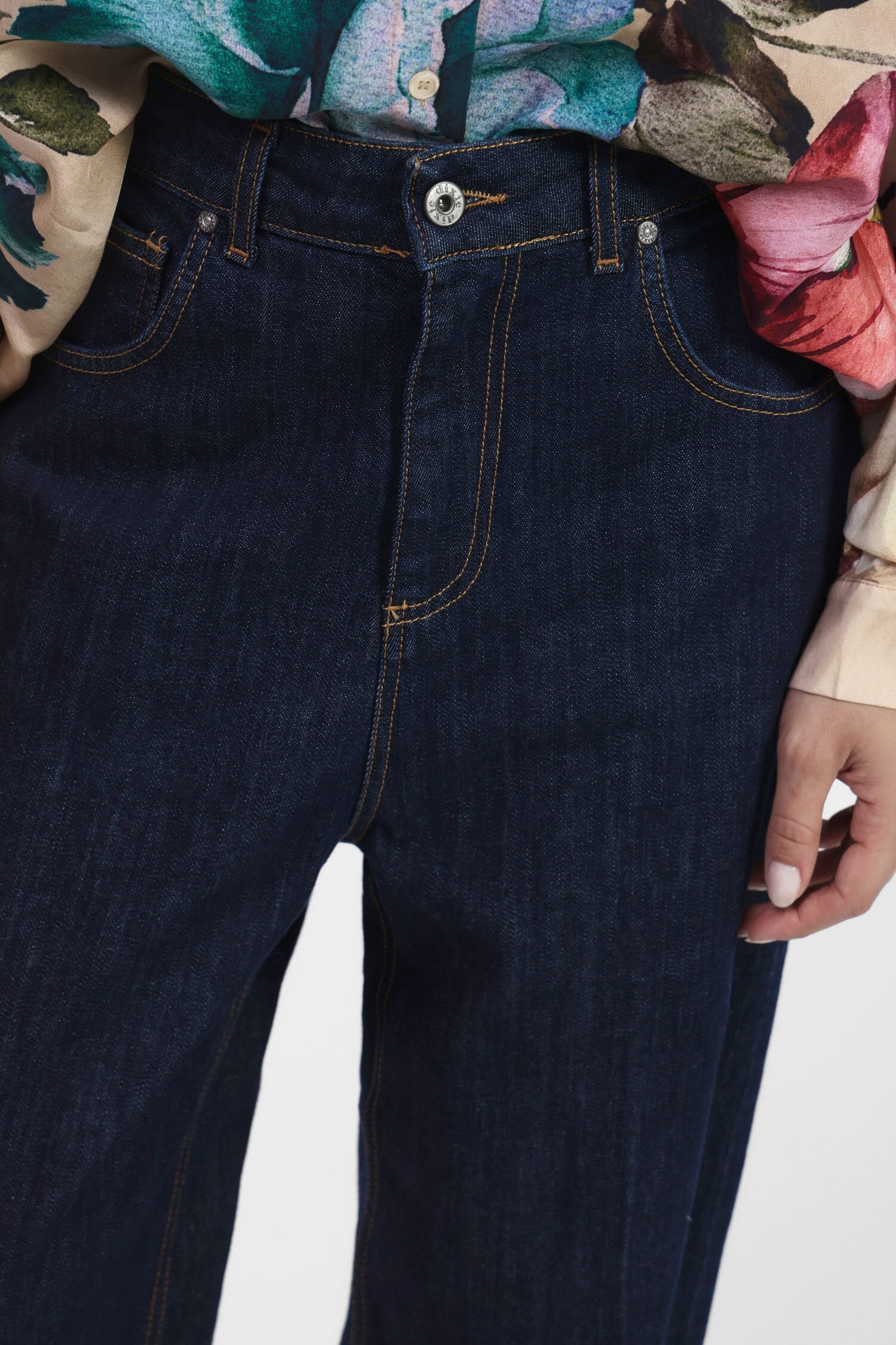 Dixie High Waist Wide Leg Jeans