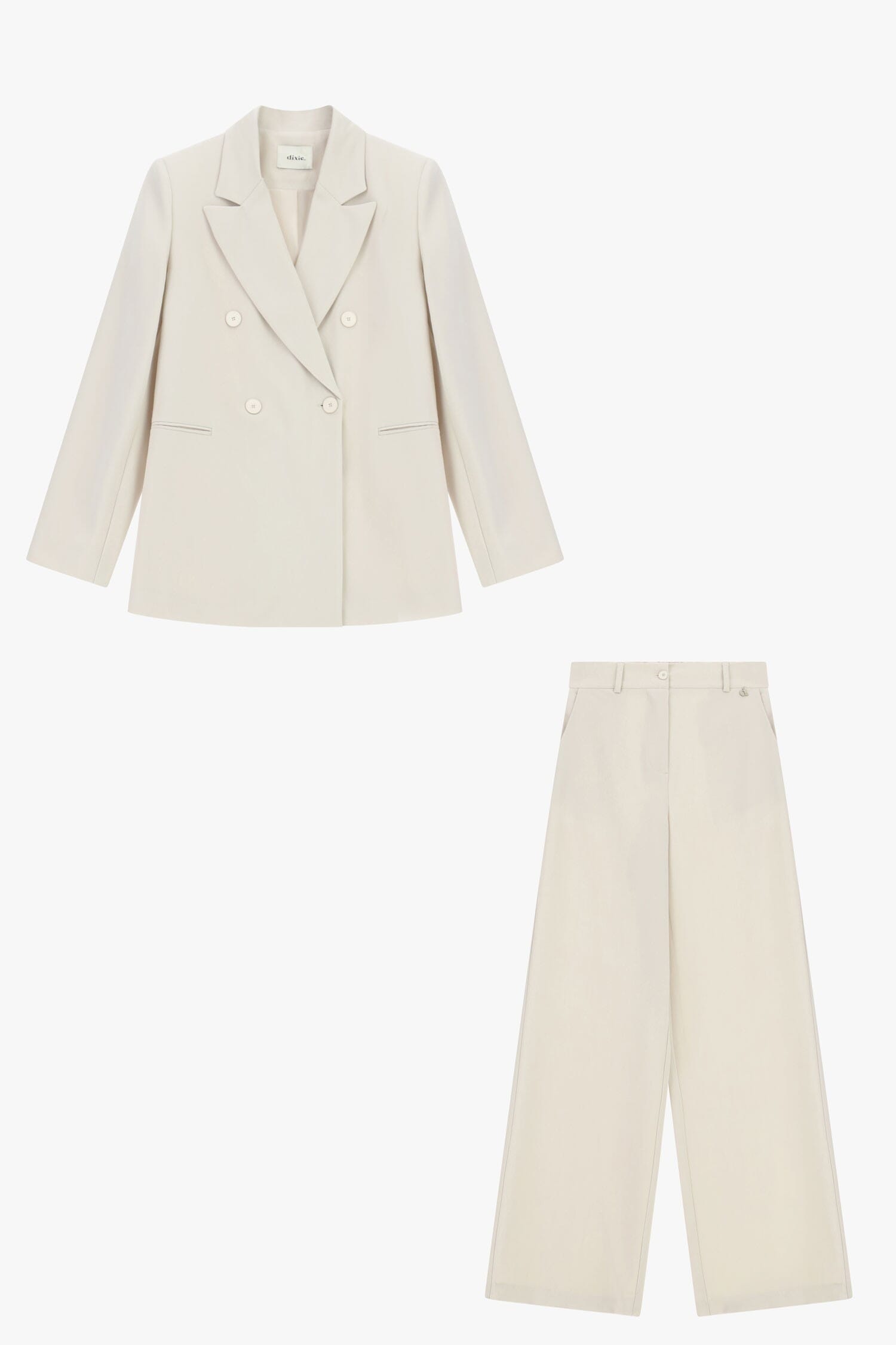 Completo Con Giacca Doppiopetto E Pantaloni Ampi Dixie