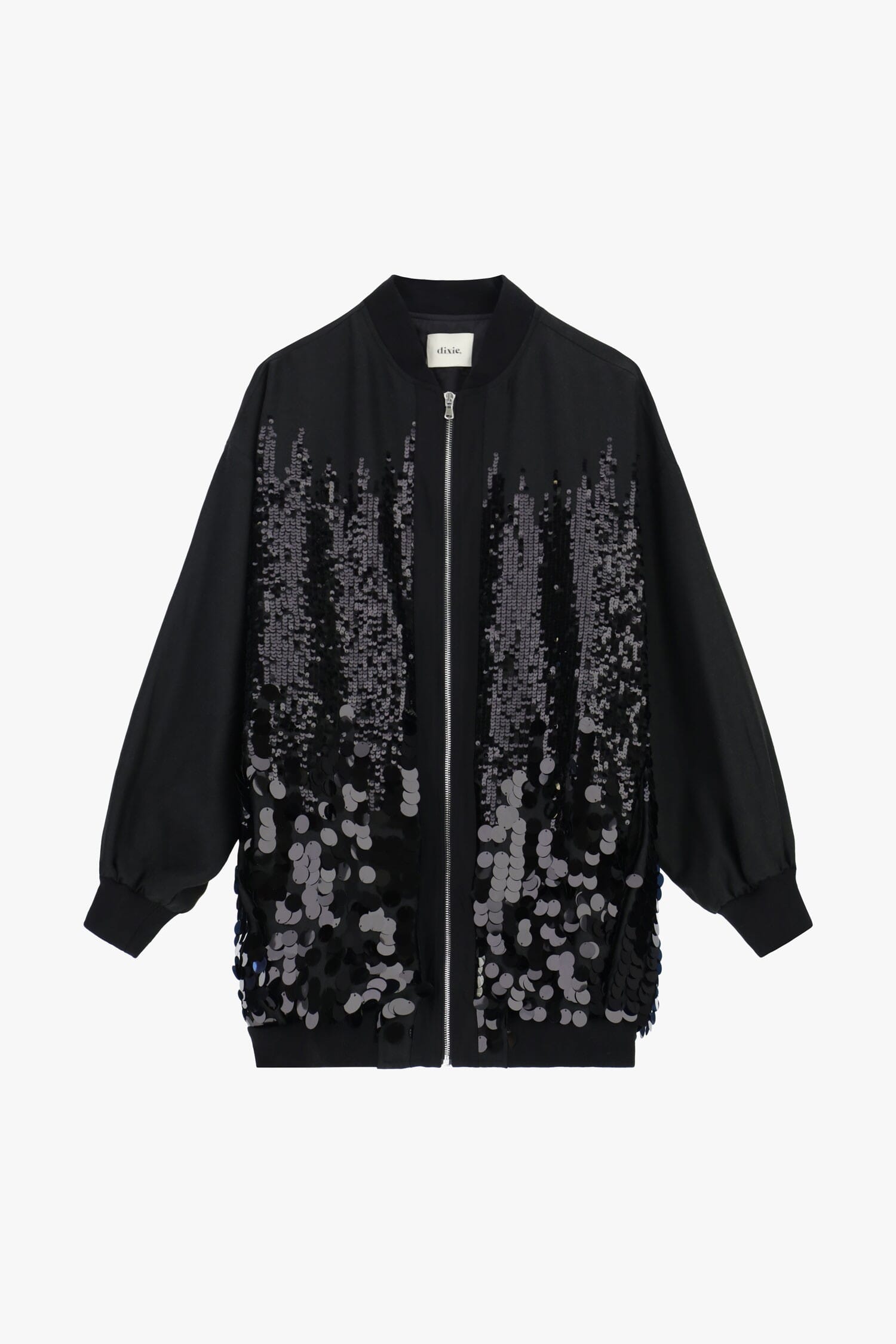 Giacca Bomber Con Paillettes Brillanti Dixie
