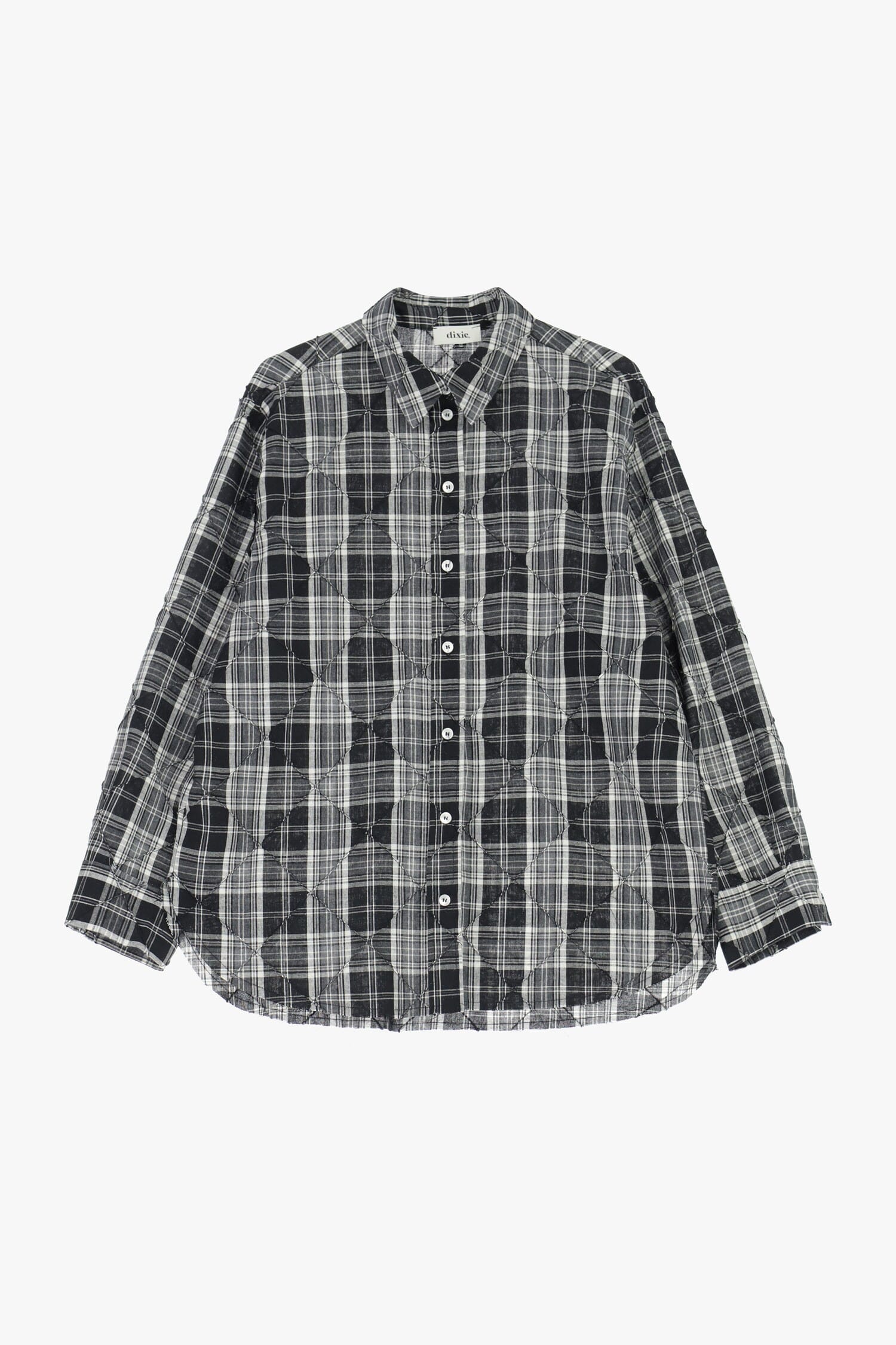 Camicia A Quadri Con Collo Classico Dixie