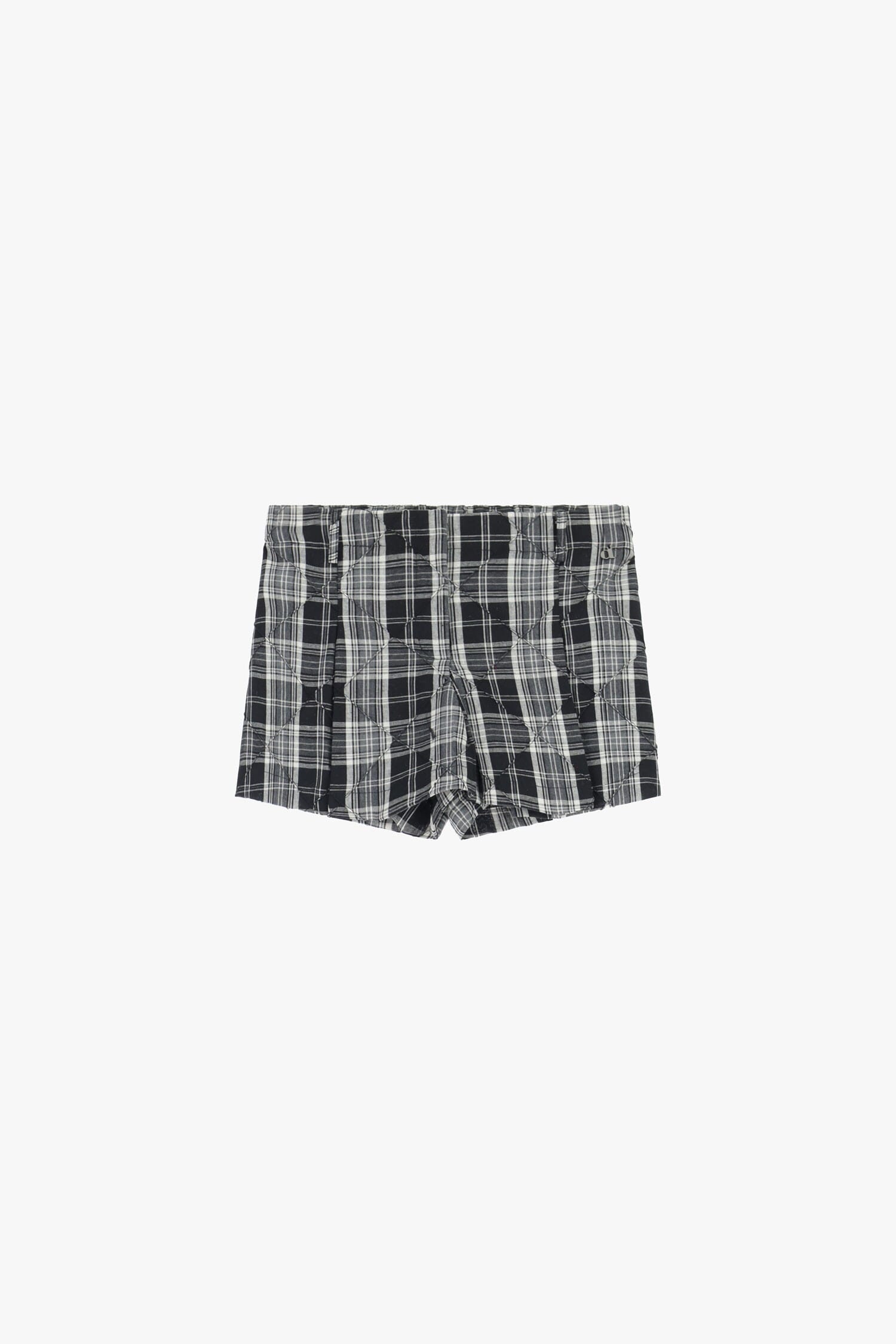 Dixie Slim Fit Plaid Shorts