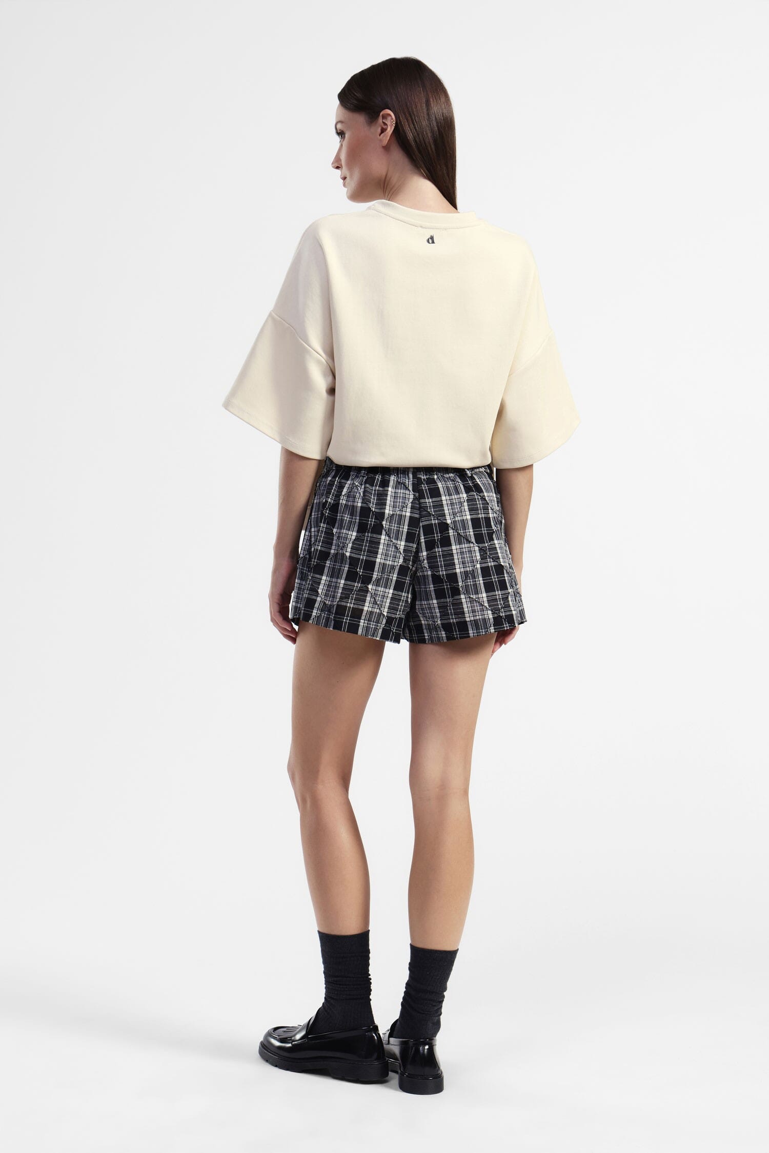 Dixie Slim Fit Plaid Shorts