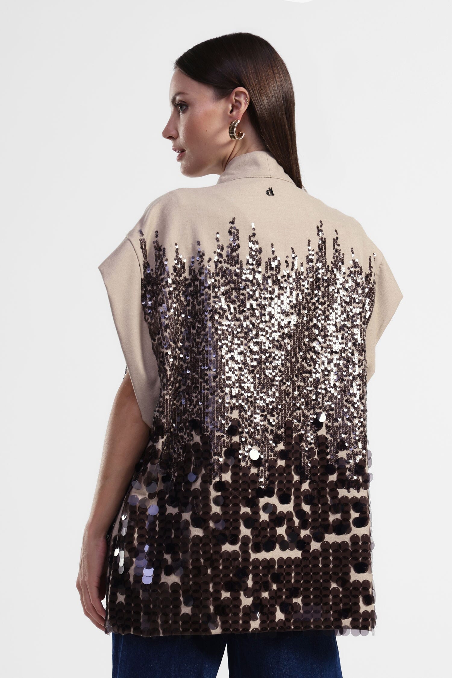 Giacca Senza Maniche Con Applicazioni Dixie