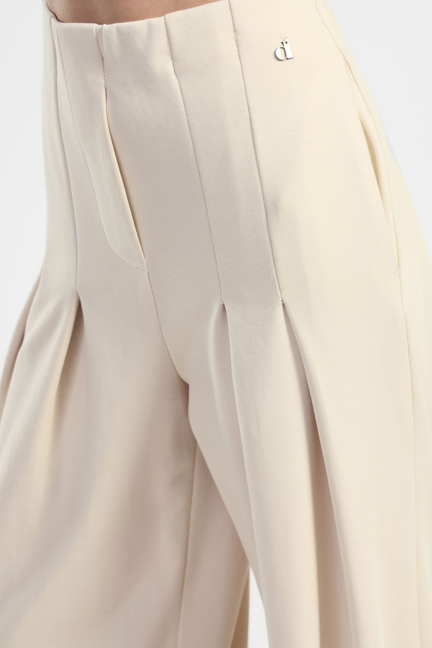 Dixie Wide Pleated Trousers