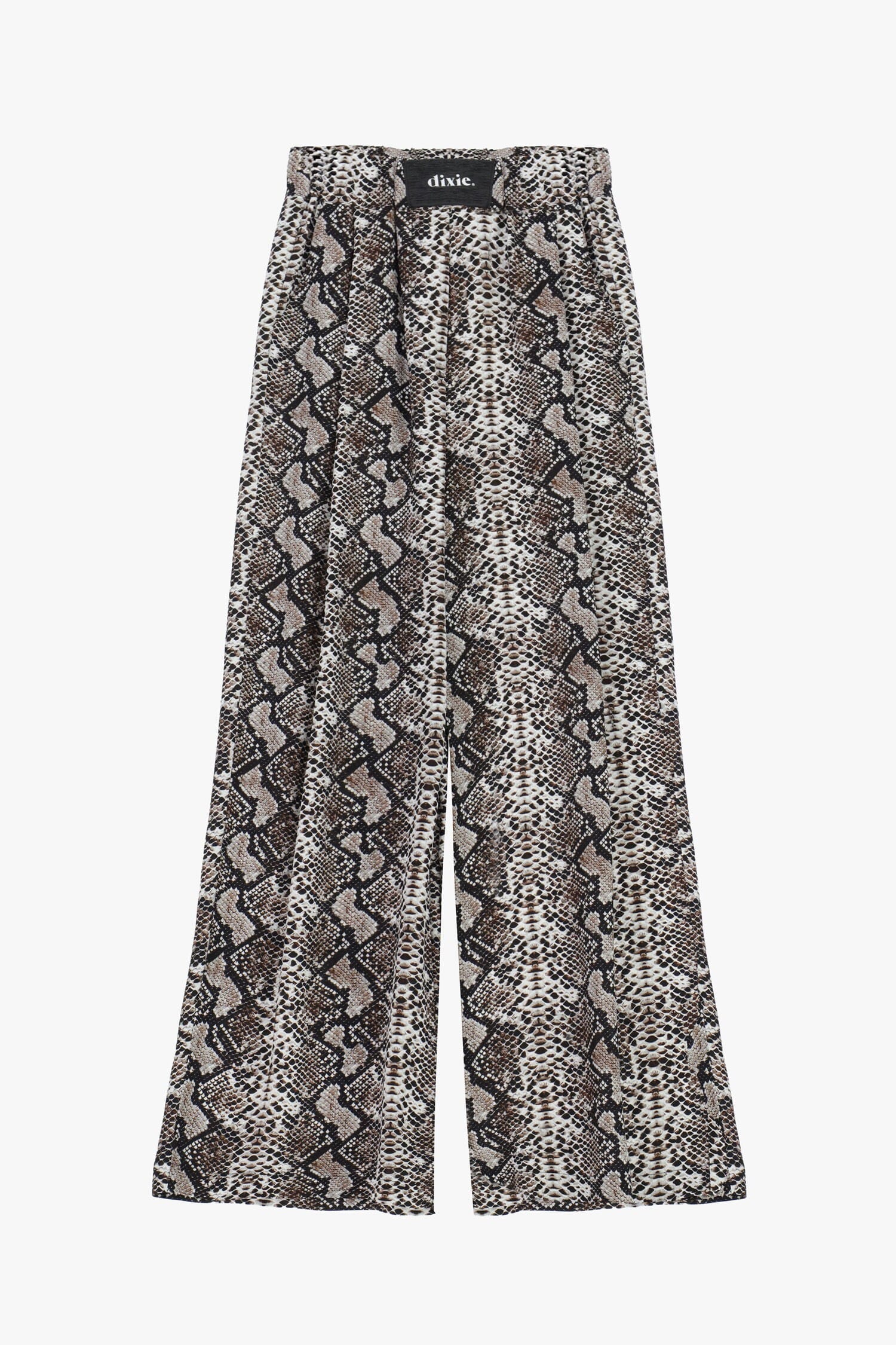 Pantalon large Dixie à motif de serpent
