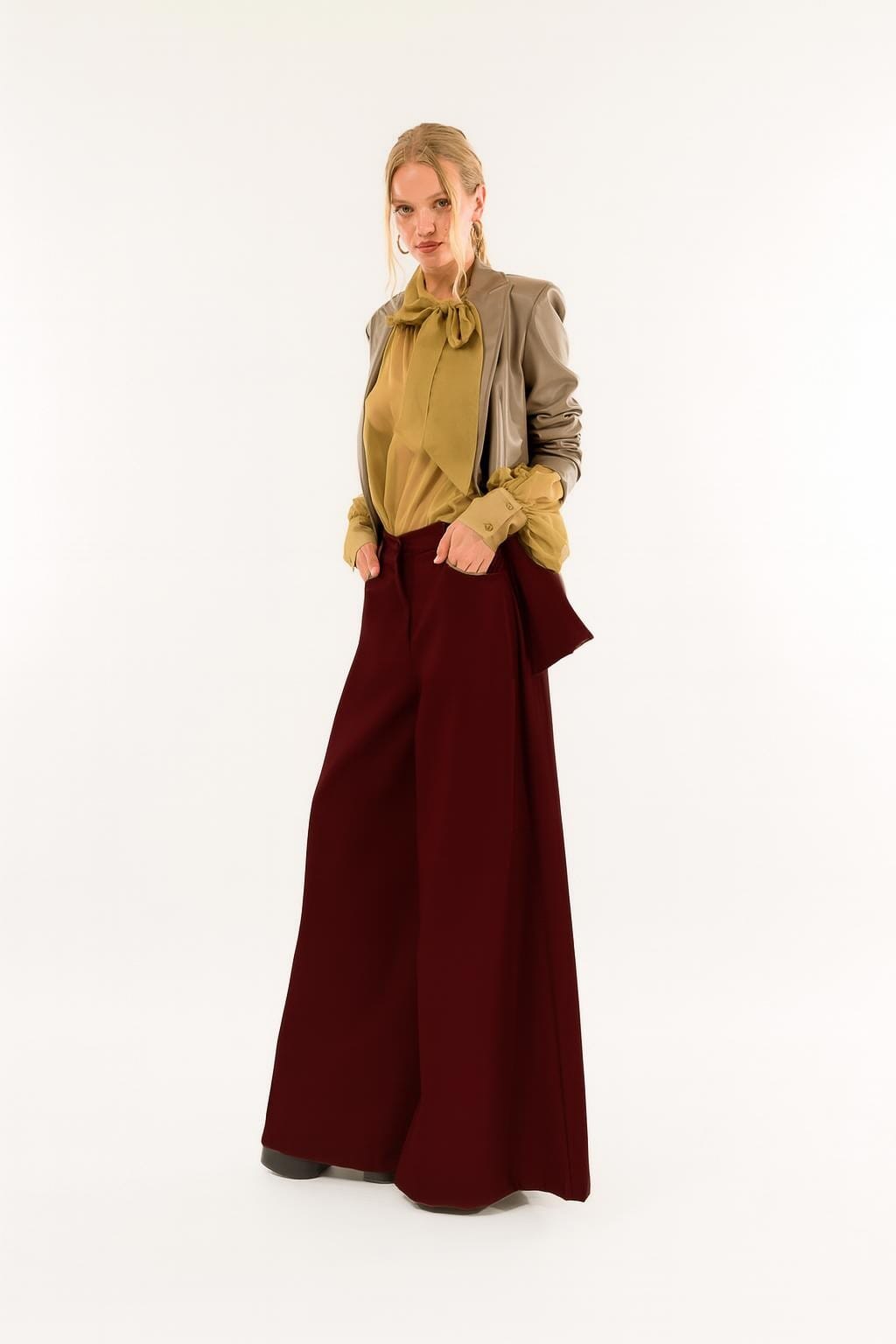 Kontatto wide trousers