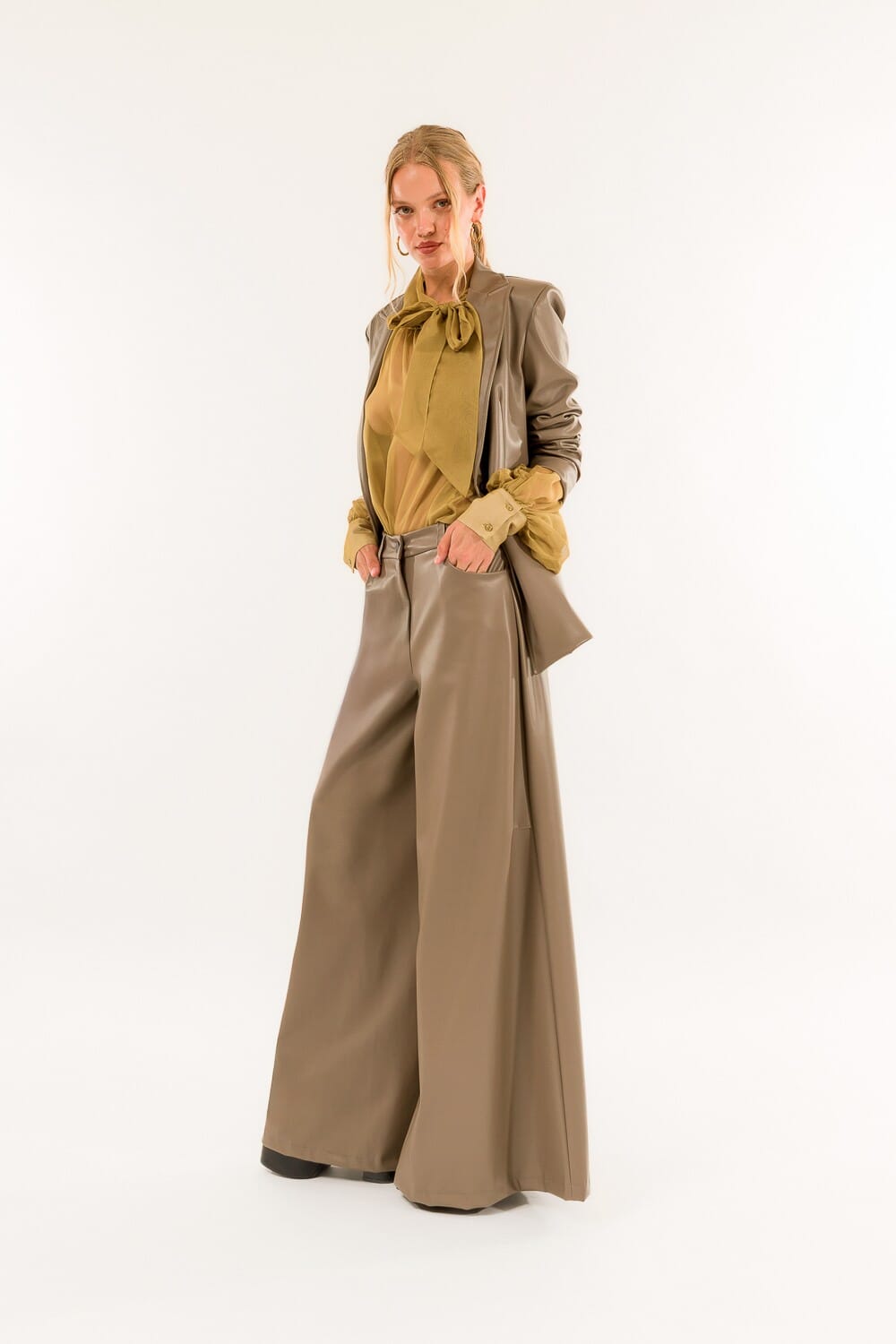Kontatto wide trousers