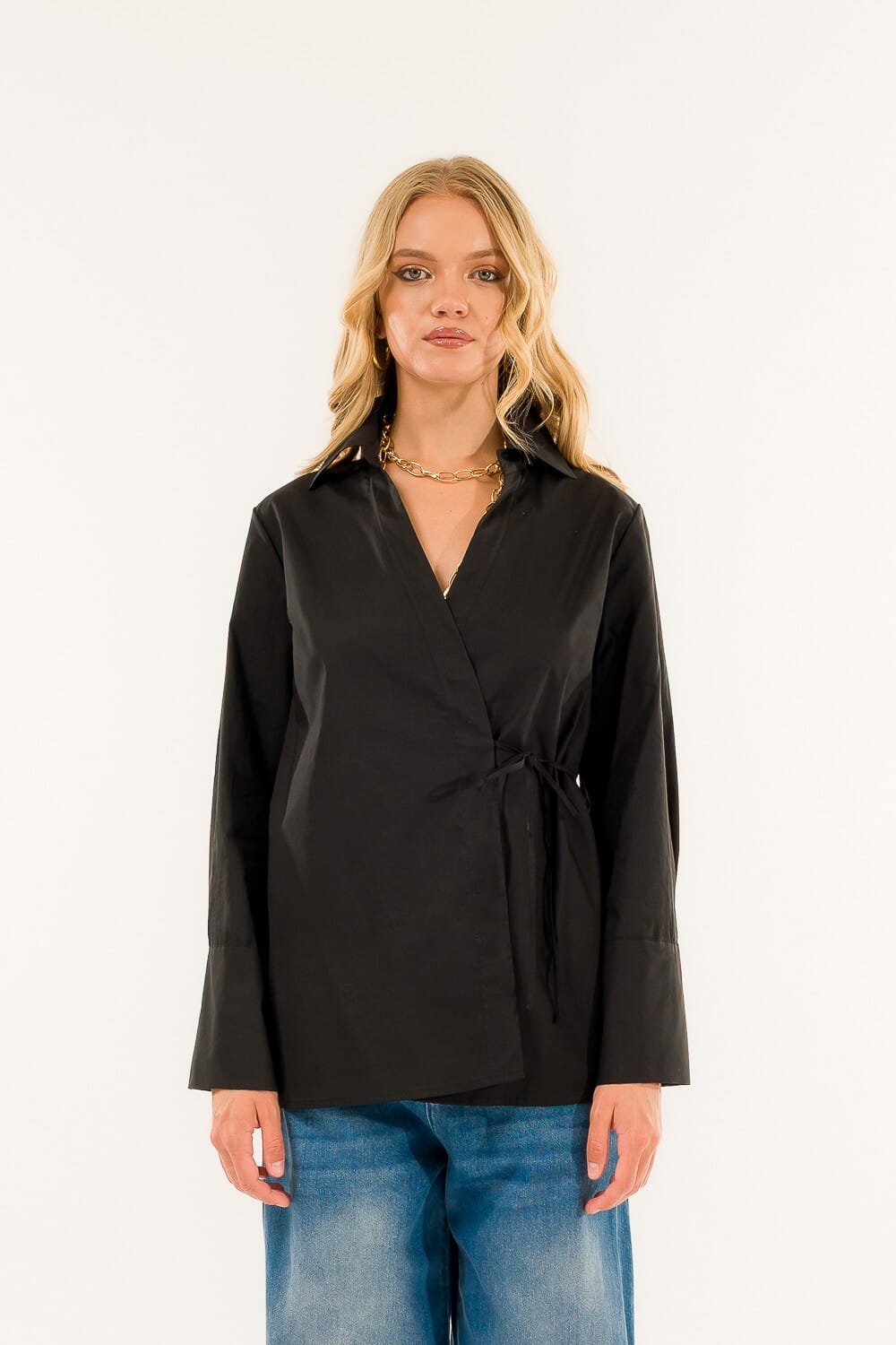 Kontatto - Chemise croisée