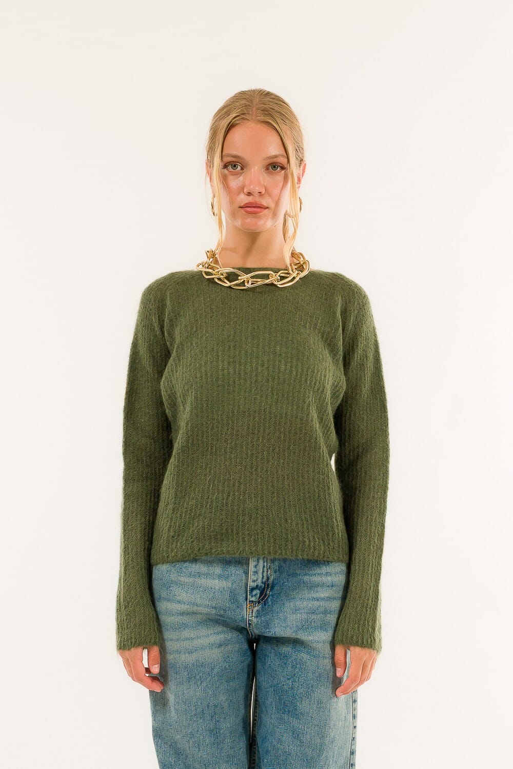 Kontatto - Pull à col bateau