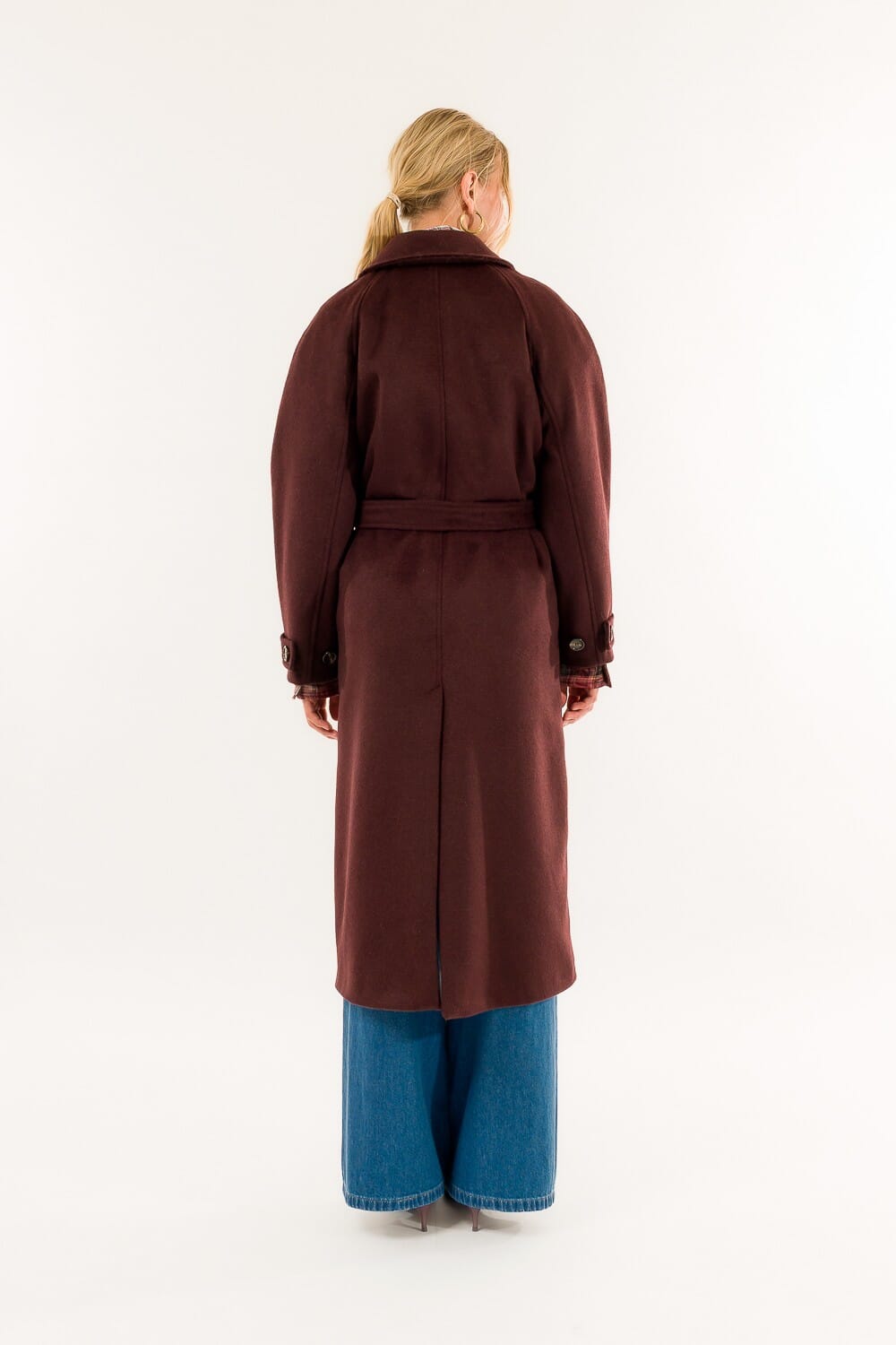 Cappotto Lungo Cintura Kontatto