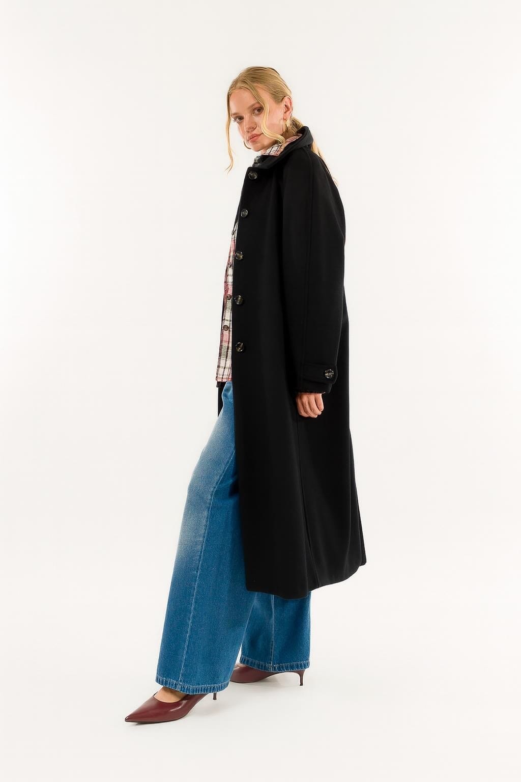 Cappotto Lungo Cintura Kontatto