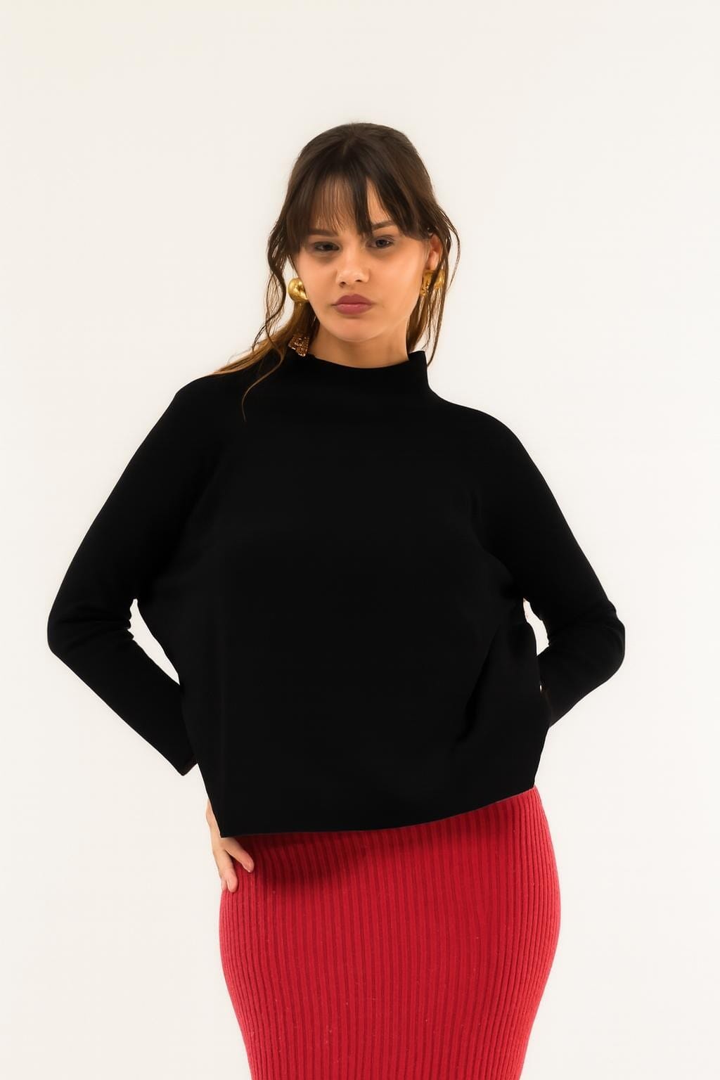 Kontatto Crater neck jersey