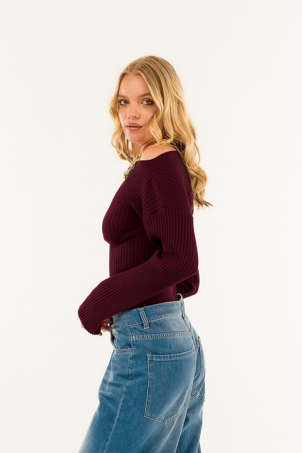 Maglia A Coste Kontatto