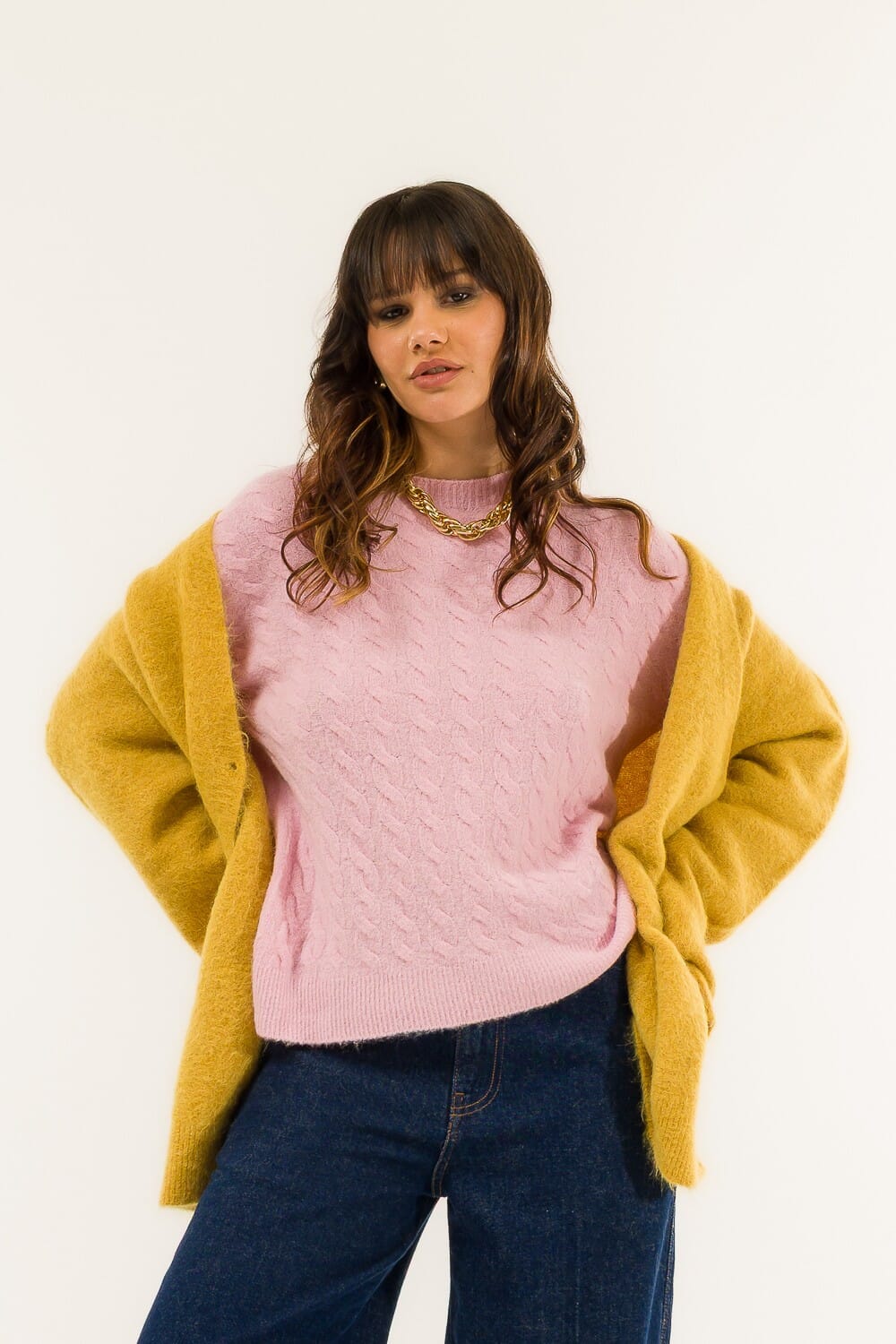 Girocollo Trecce Kontatto