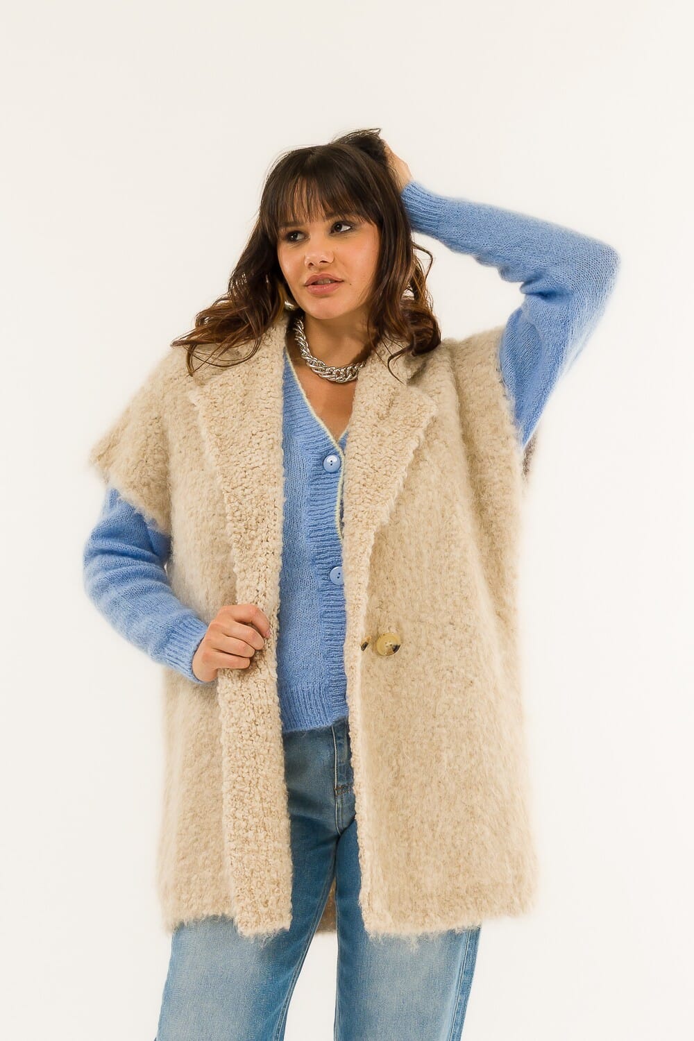 Kontatto - Veste à double boutonnage