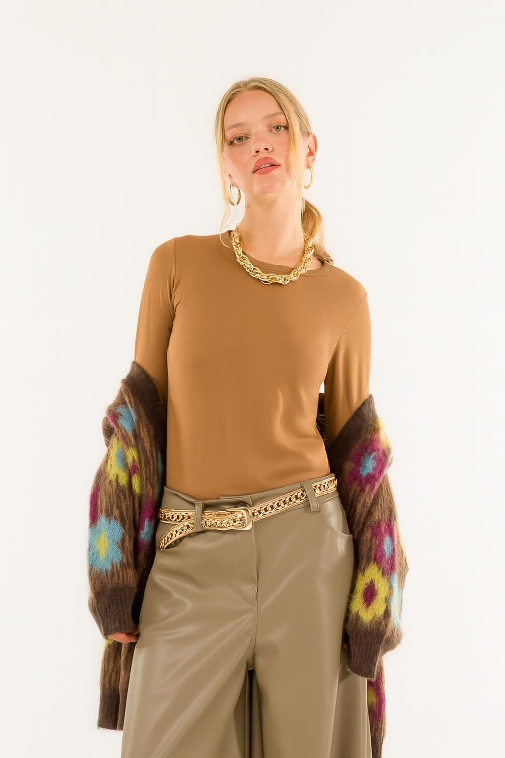 Girocollo Manica Lunga Kontatto