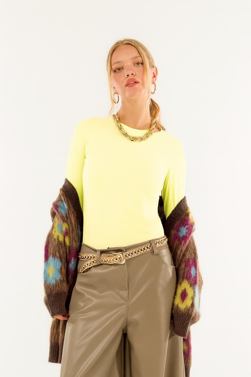 Girocollo Manica Lunga Kontatto