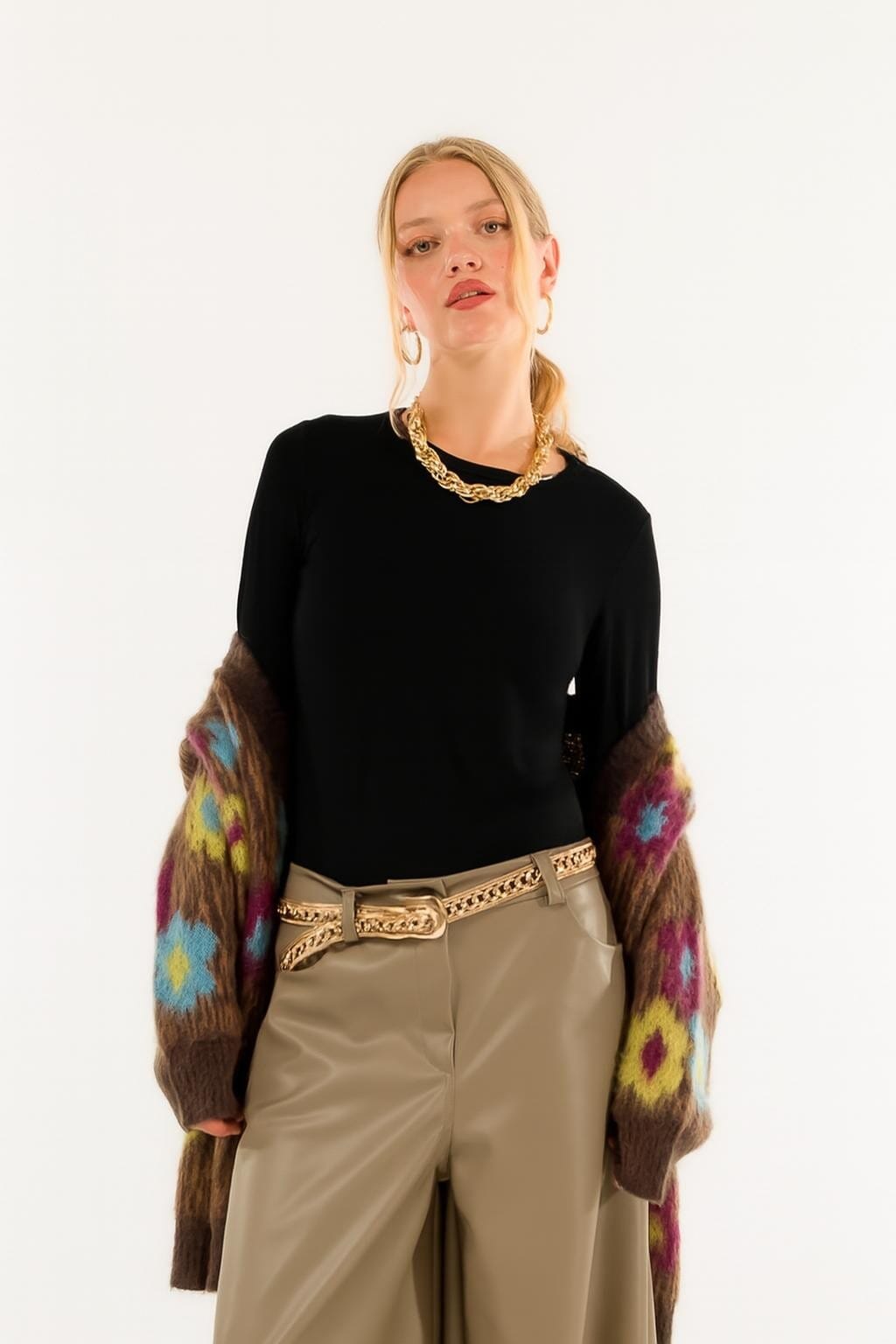 Girocollo Manica Lunga Kontatto