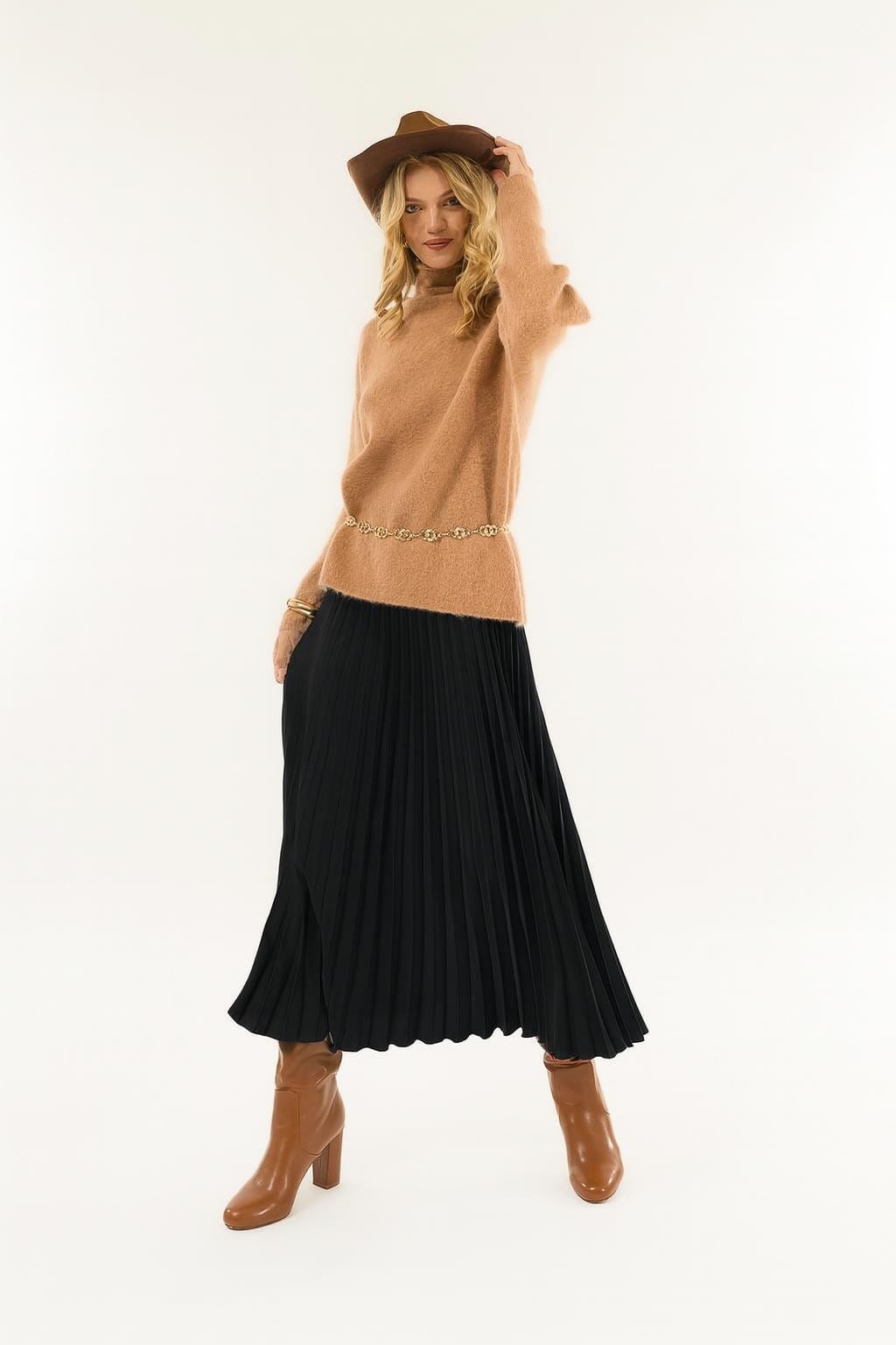 Kontatto Plisse Skirt