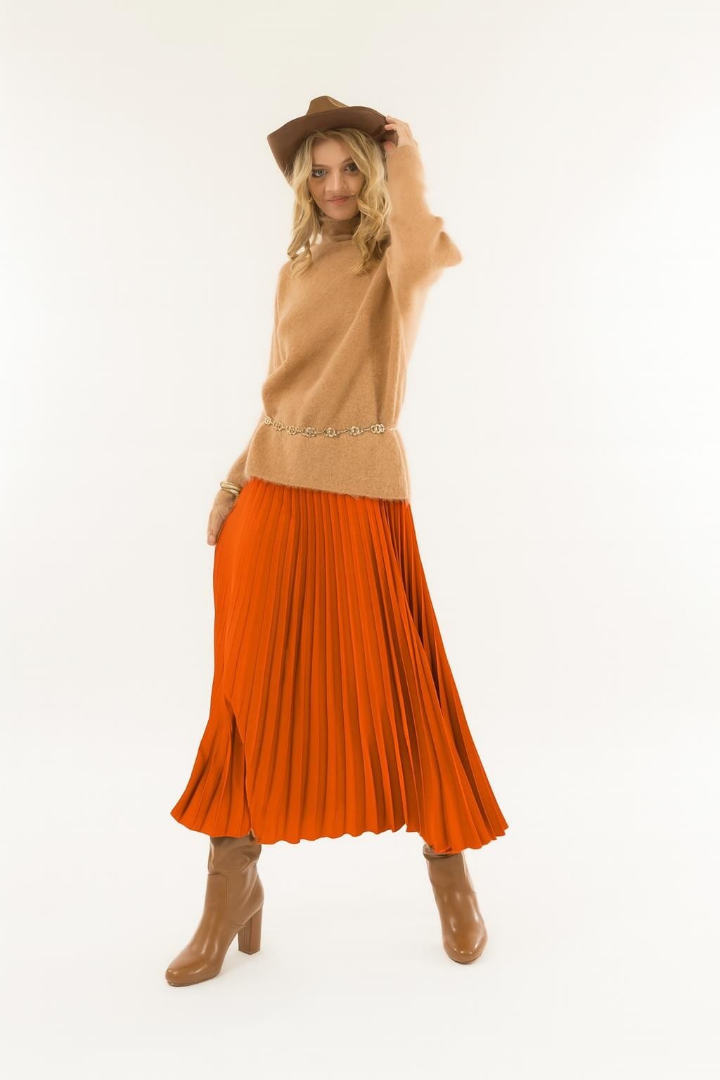 Kontatto Plisse Skirt