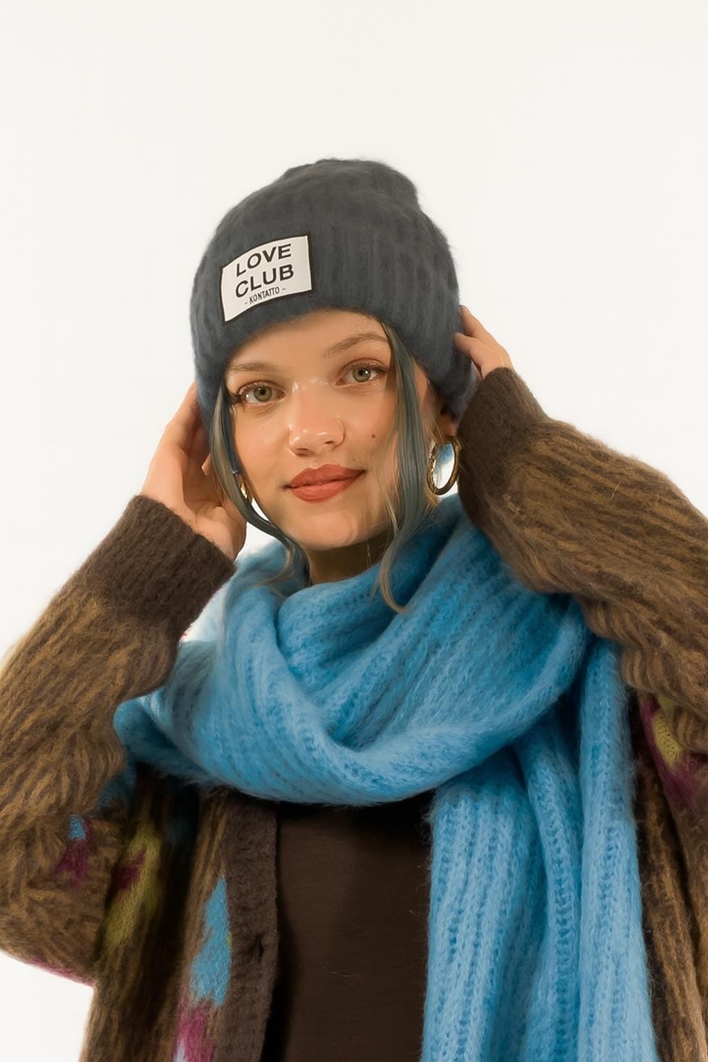 Cuffia Coste Etichetta Kontatto