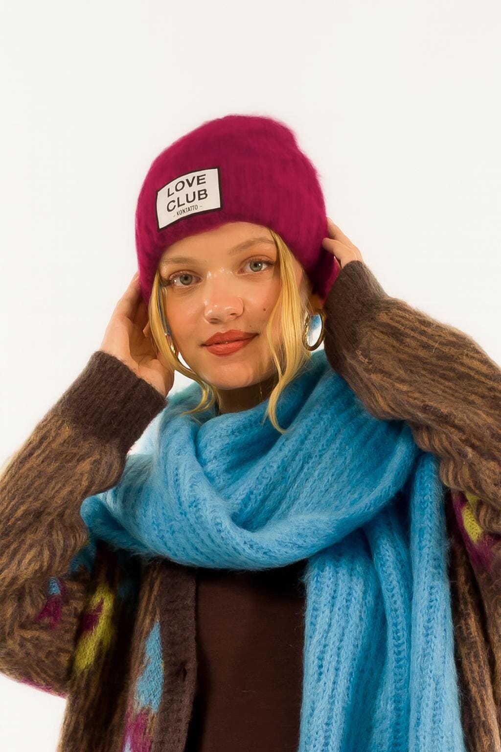 Cuffia Coste Etichetta Kontatto