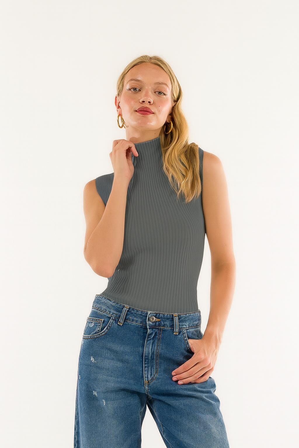 Lupetto Smanicato Kontatto