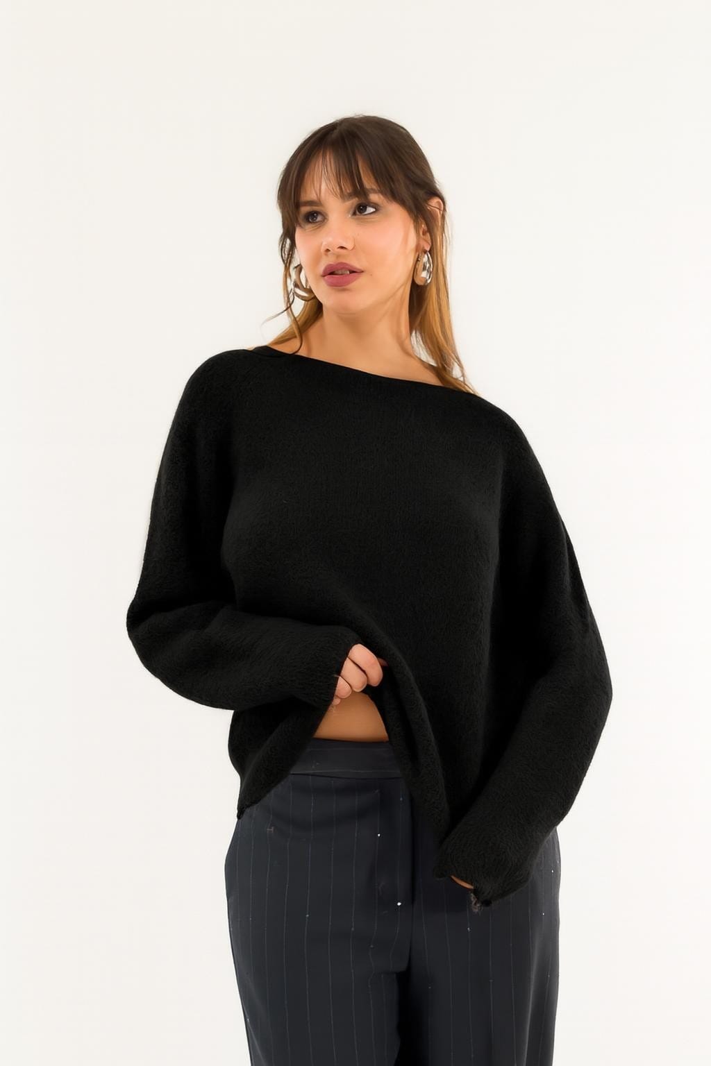 Girocollo Manica Raglan Kontatto