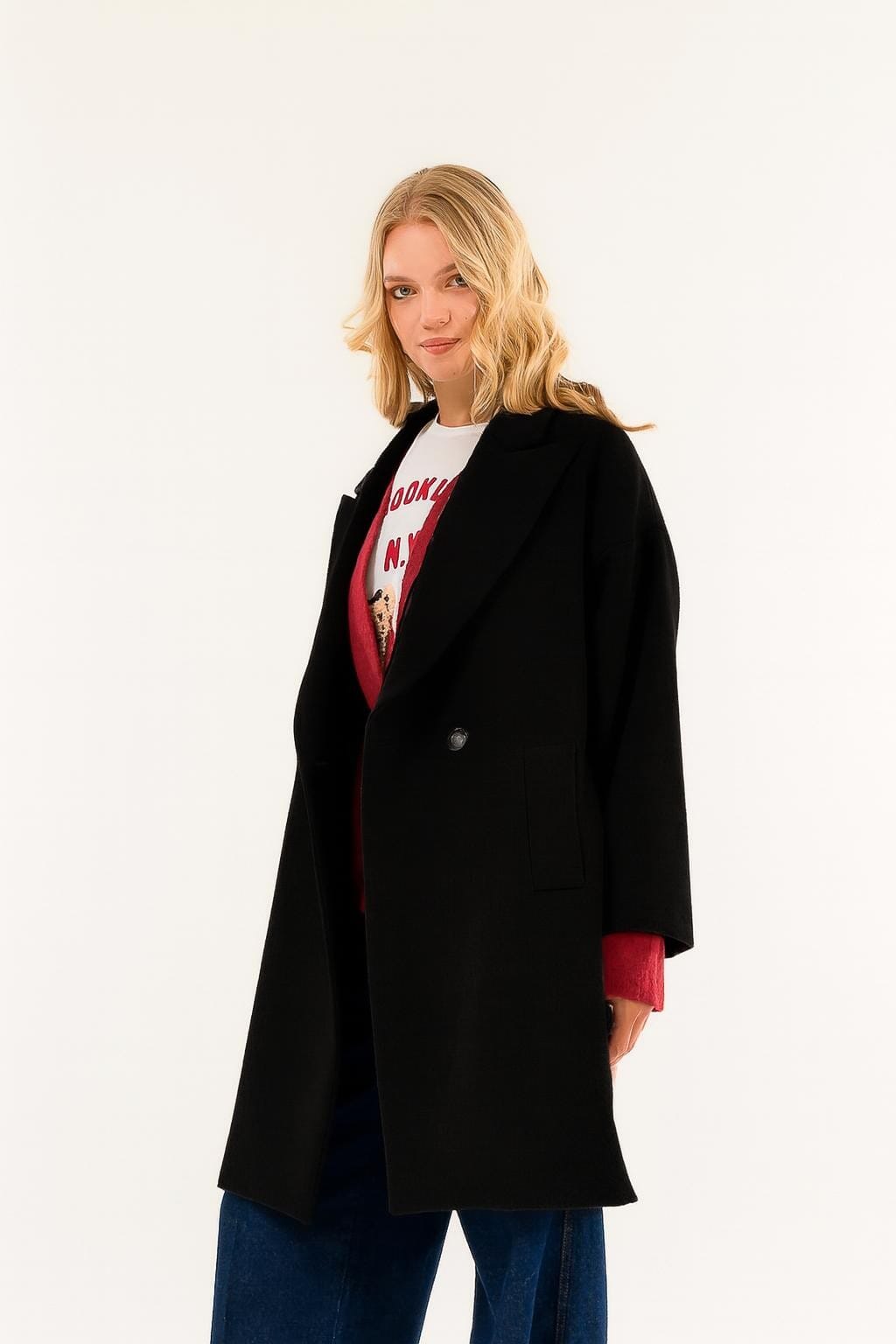 Cappotto Doppiopetto Kontatto