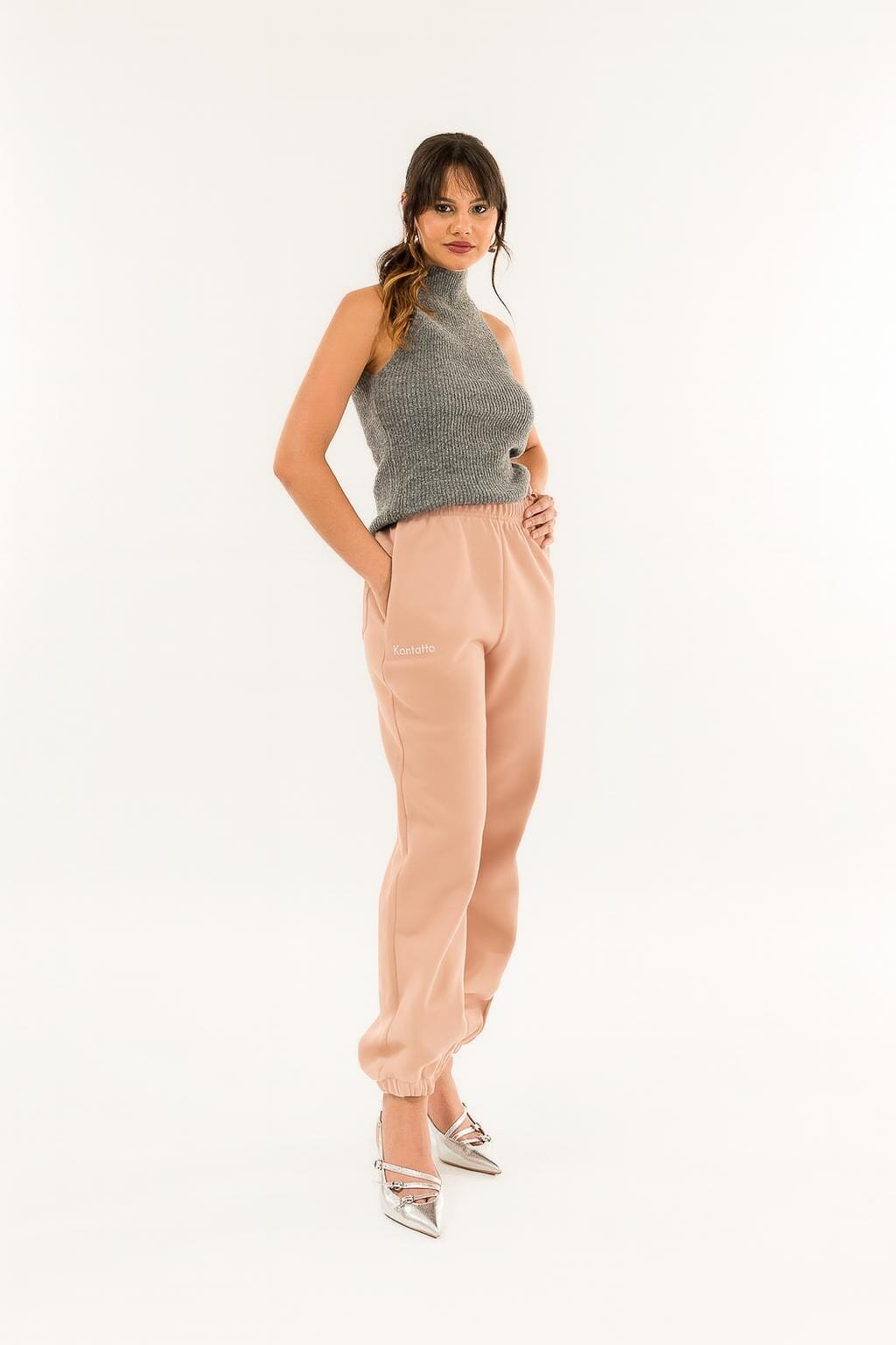 Kontatto Elastic Bottom Trousers