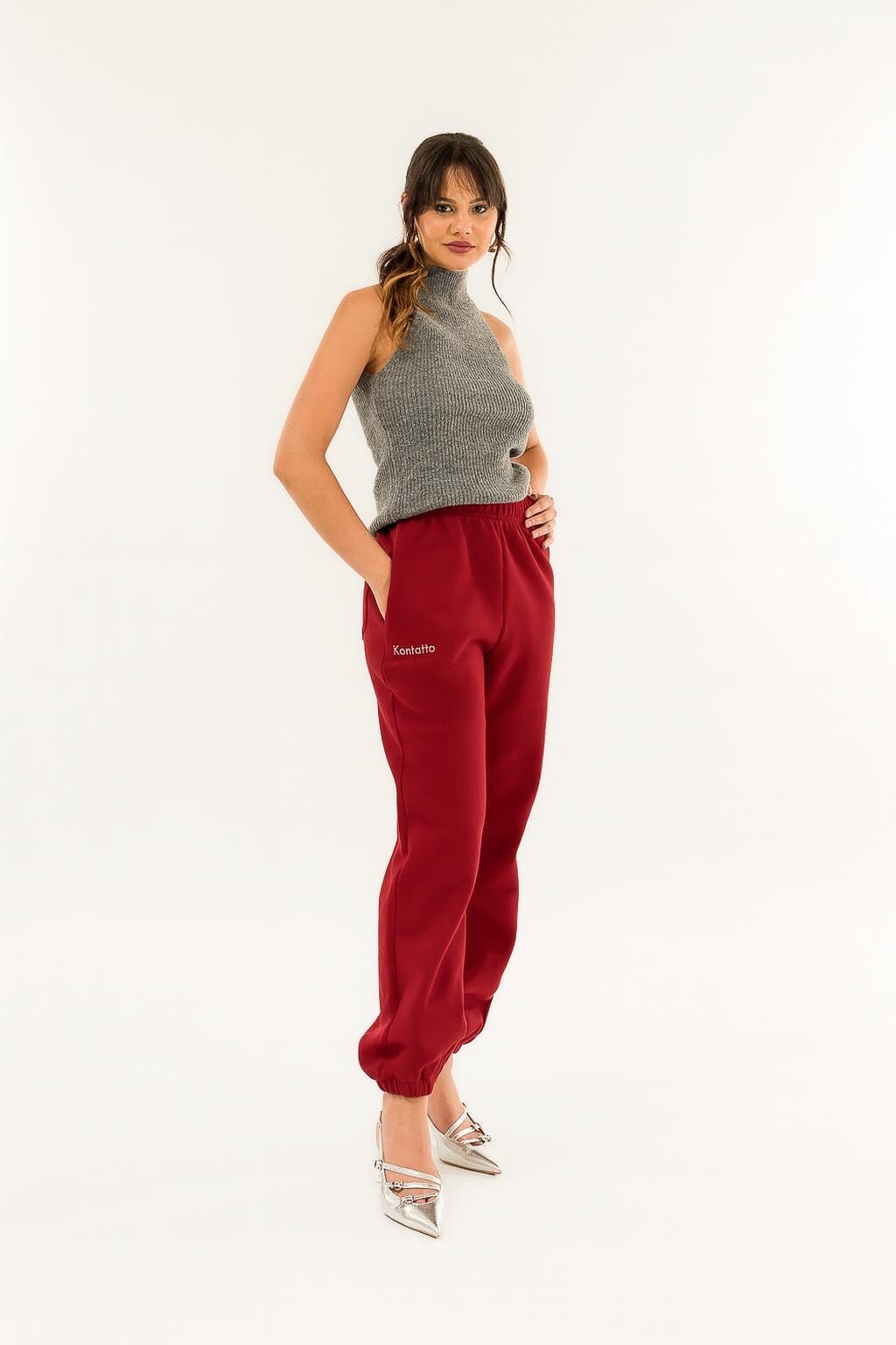 Kontatto Elastic Bottom Trousers