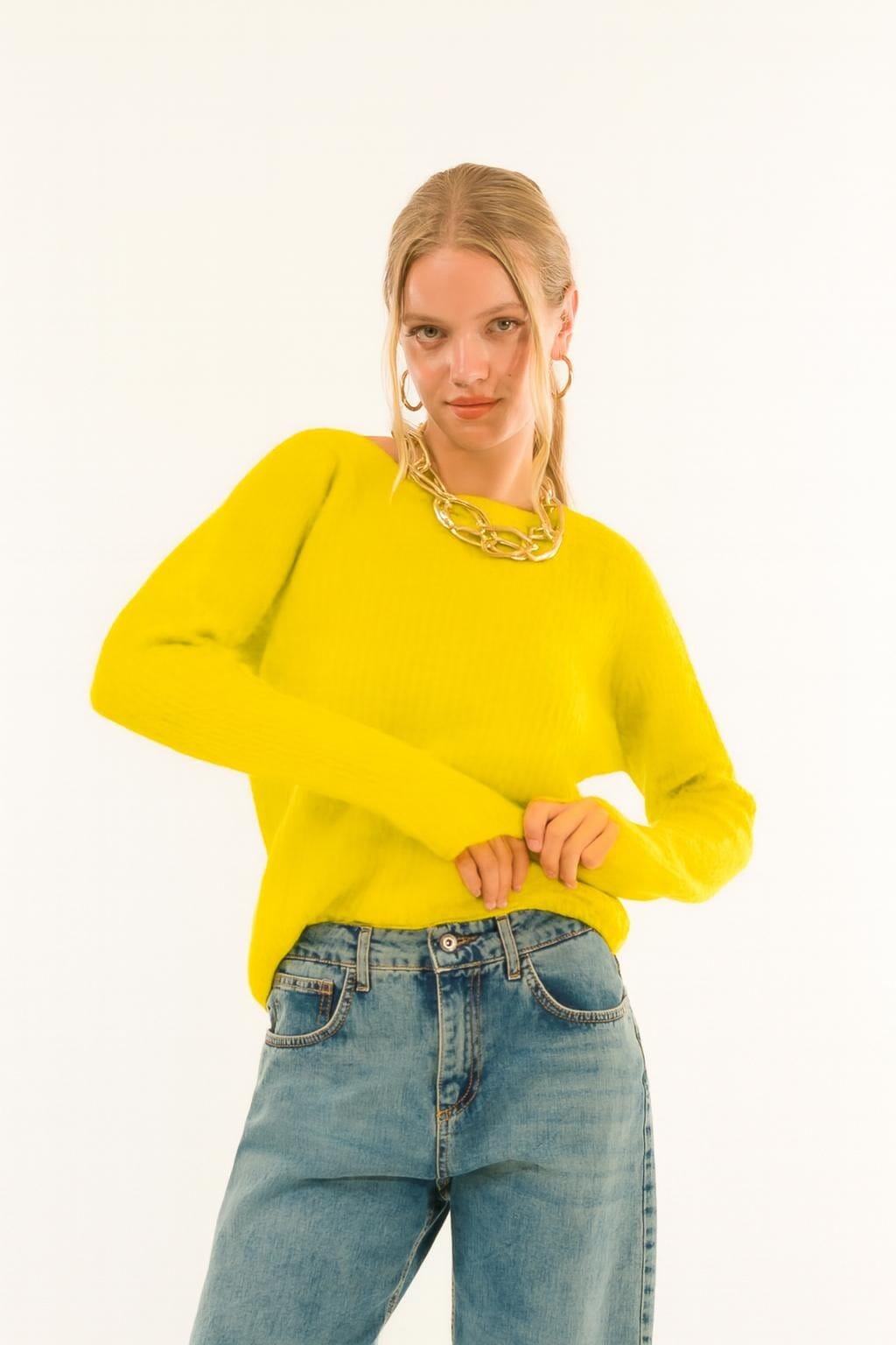 Kontatto - Pull à col bateau