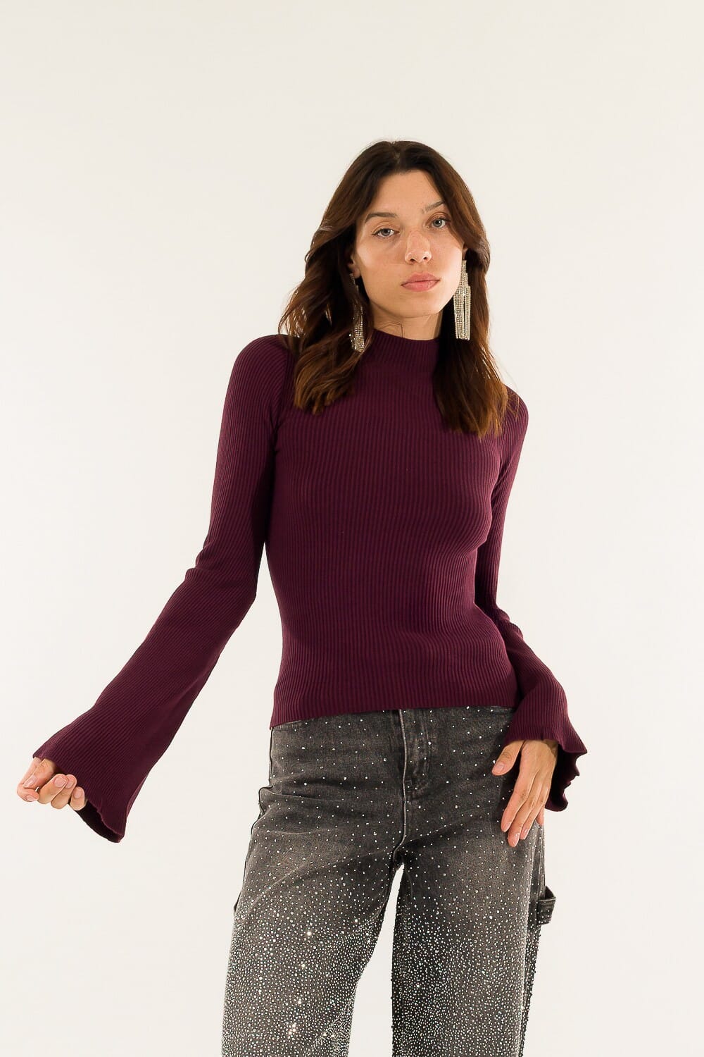 Kontatto Kontatto Manches côtelées Cubicle