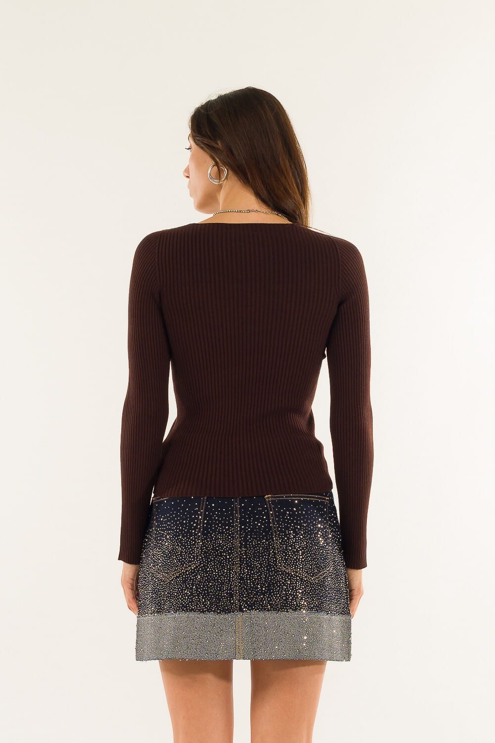 Maglia Scollo Quadro Kontatto