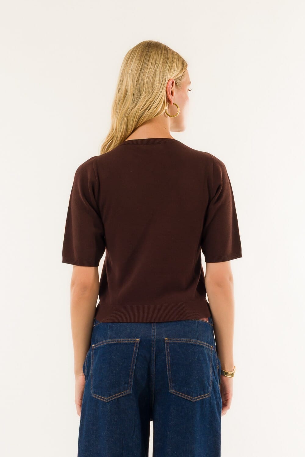 Girocollo Manica Corta Kontatto