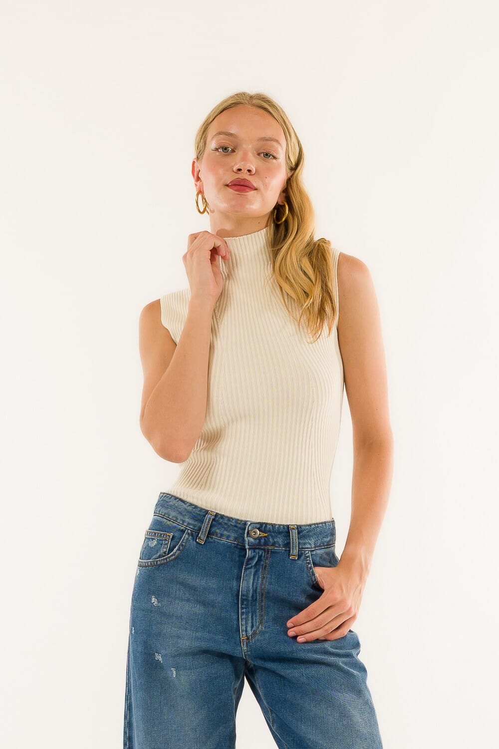 Lupetto Smanicato Kontatto