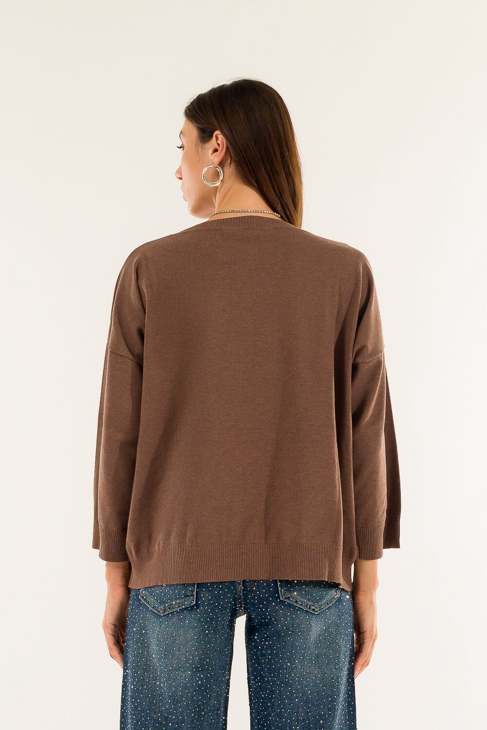 Kontatto Crater neck jersey