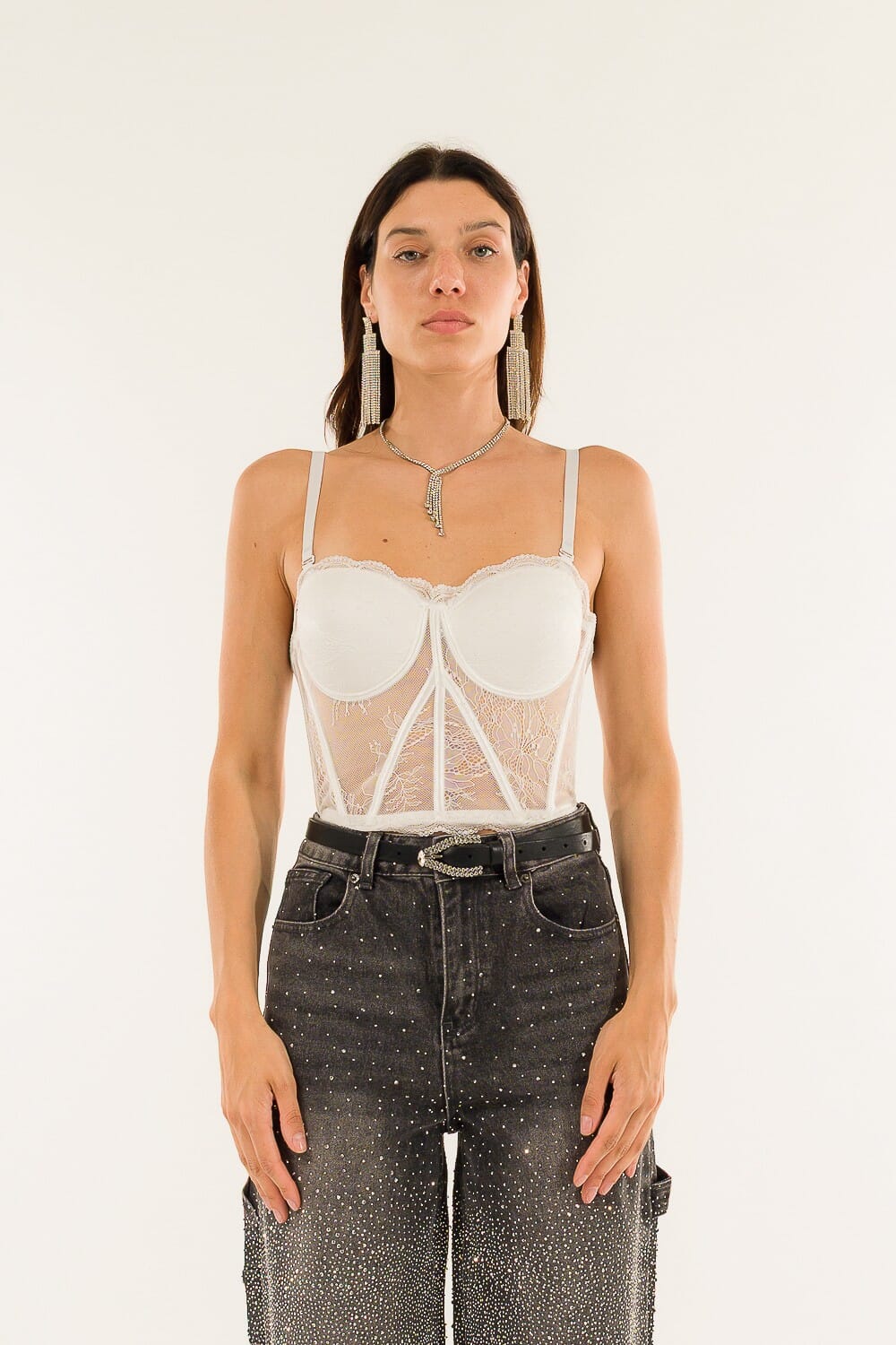 Bustier Pizzo Kontatto