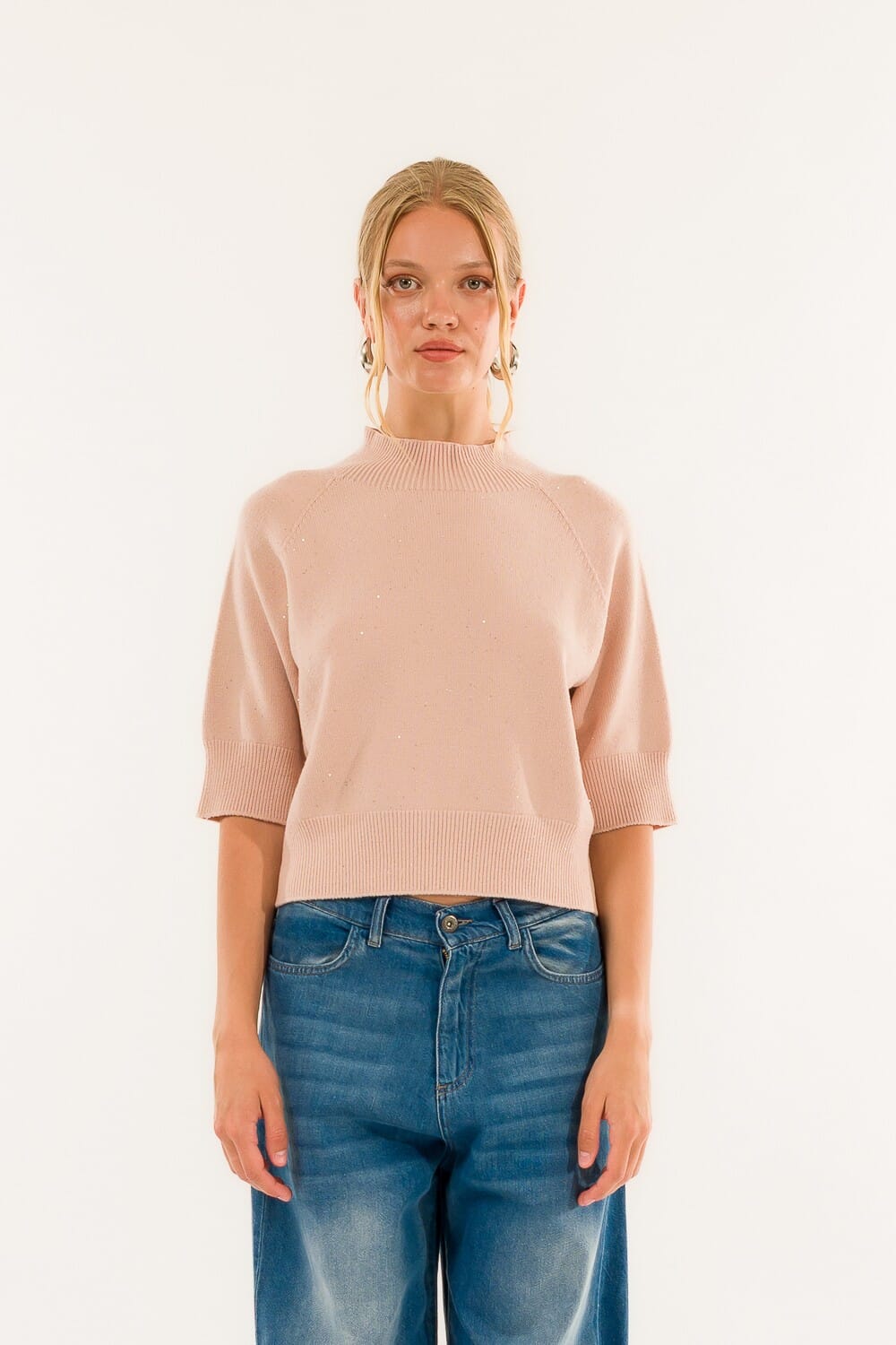 Kontatto short-sleeved mock-up