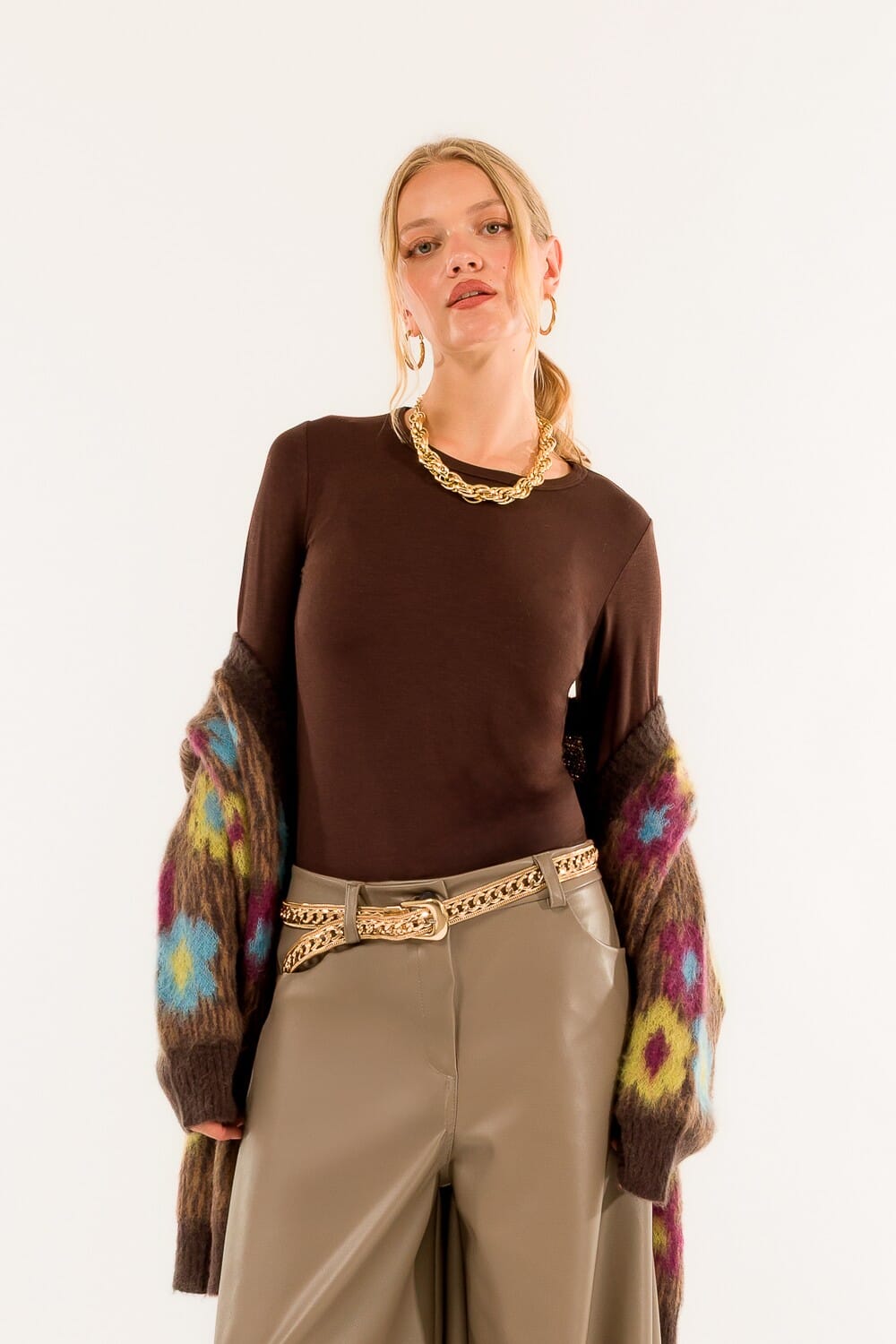 Girocollo Manica Lunga Kontatto