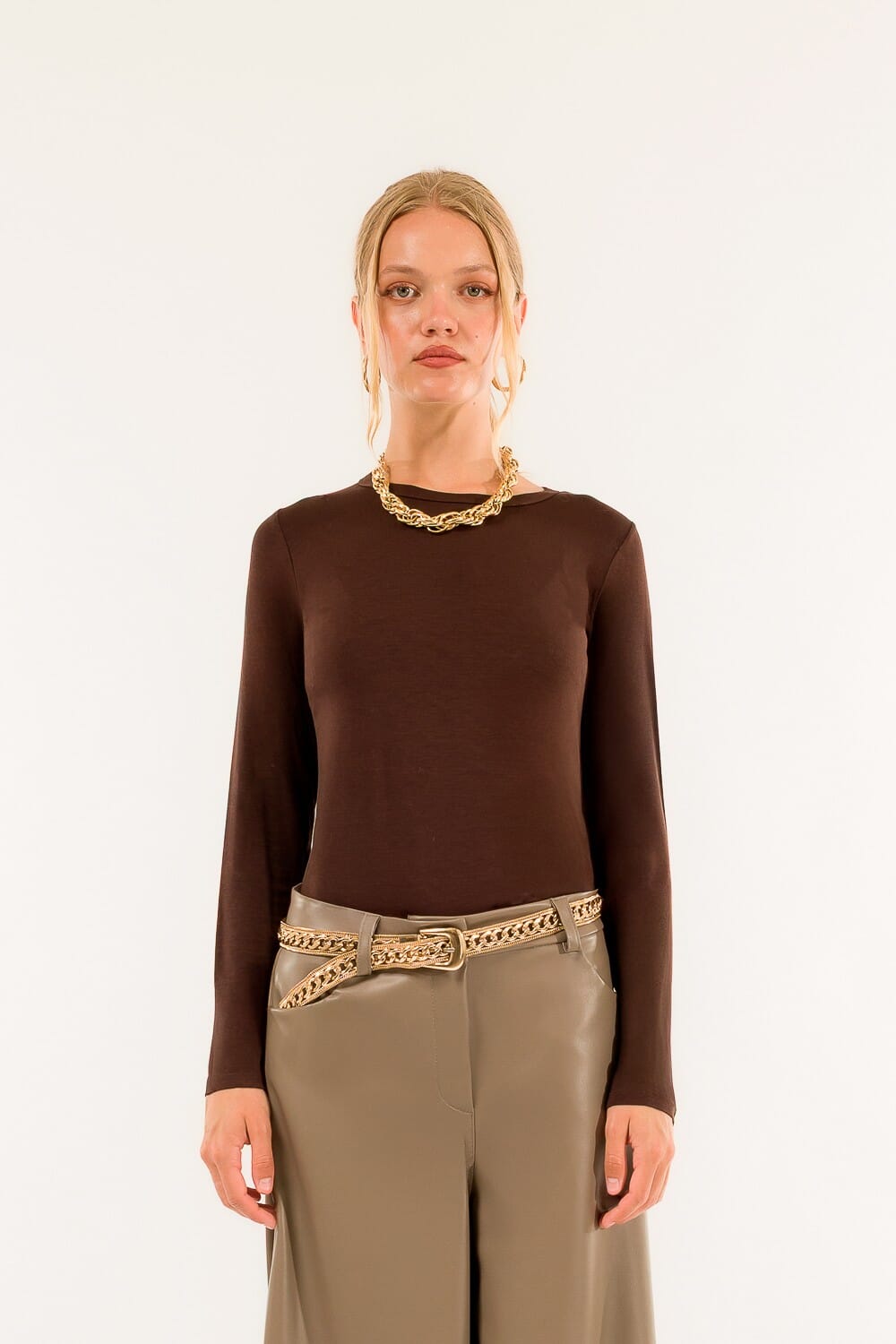 Girocollo Manica Lunga Kontatto